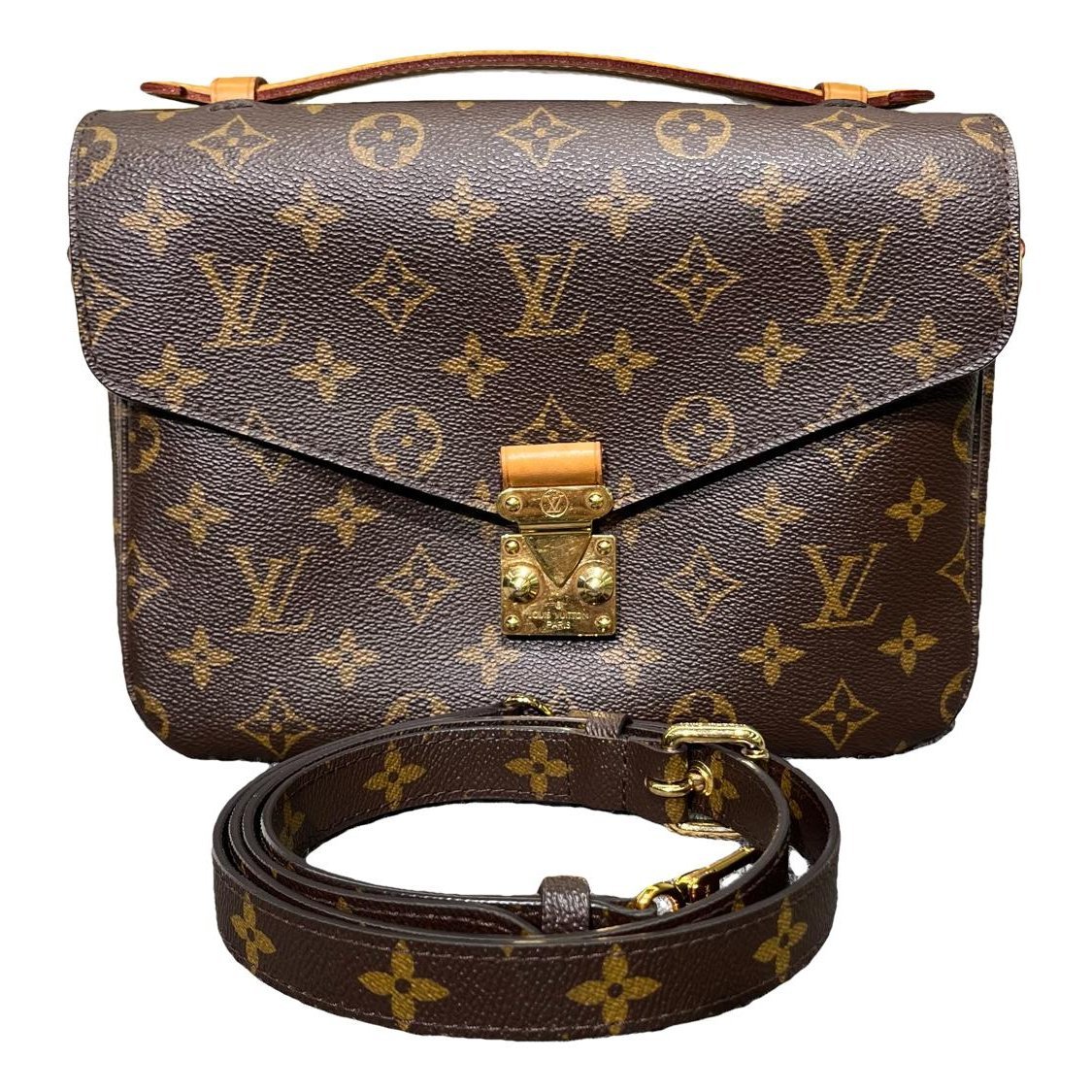 Metis leather handbag