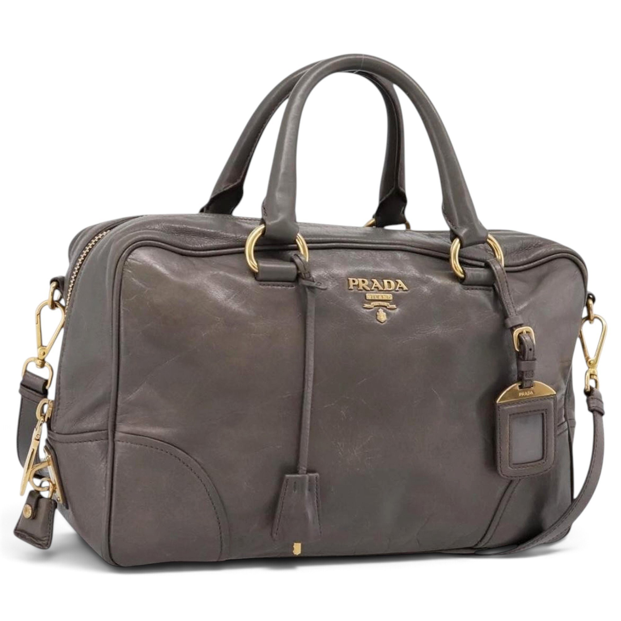 Leather handbag