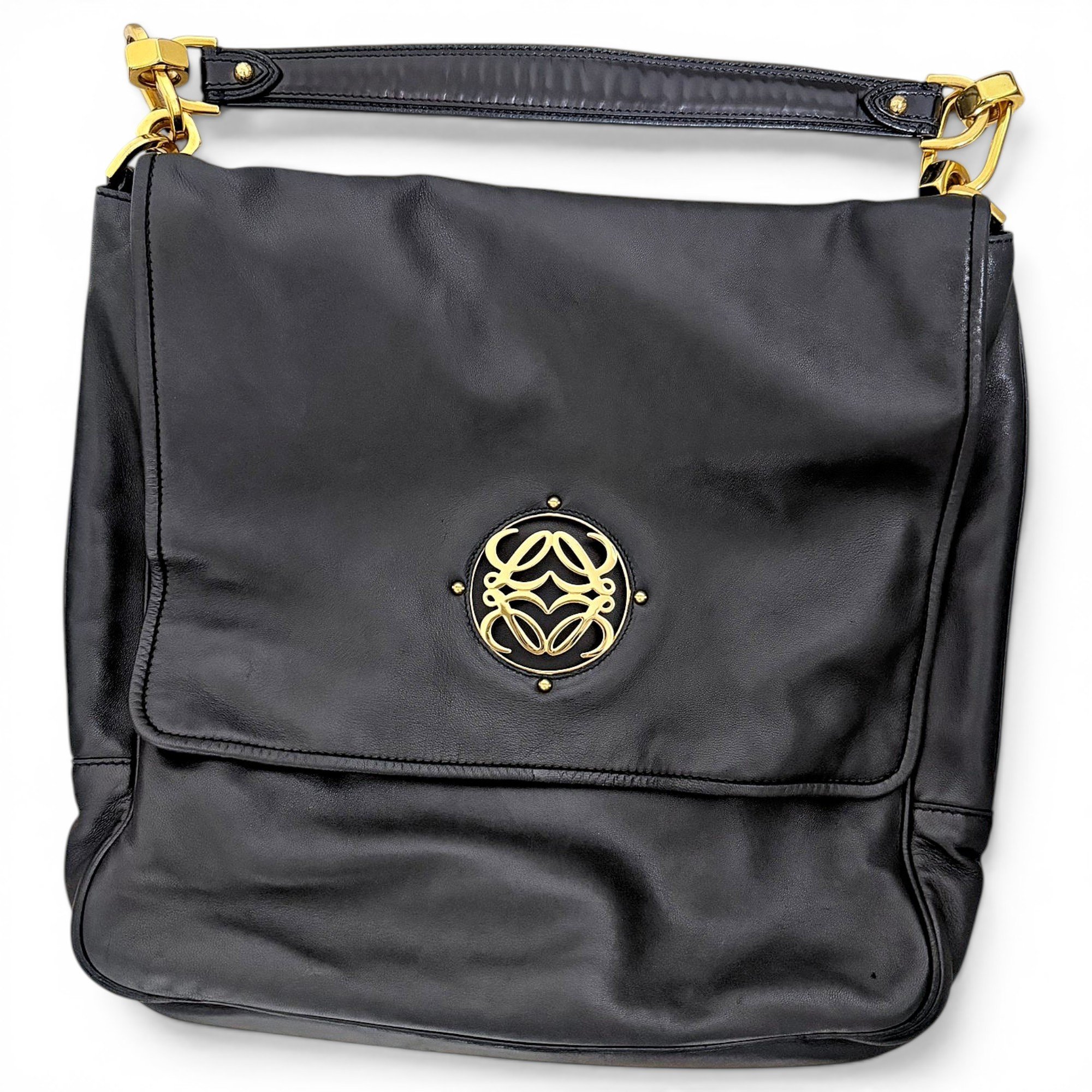 Leather handbag