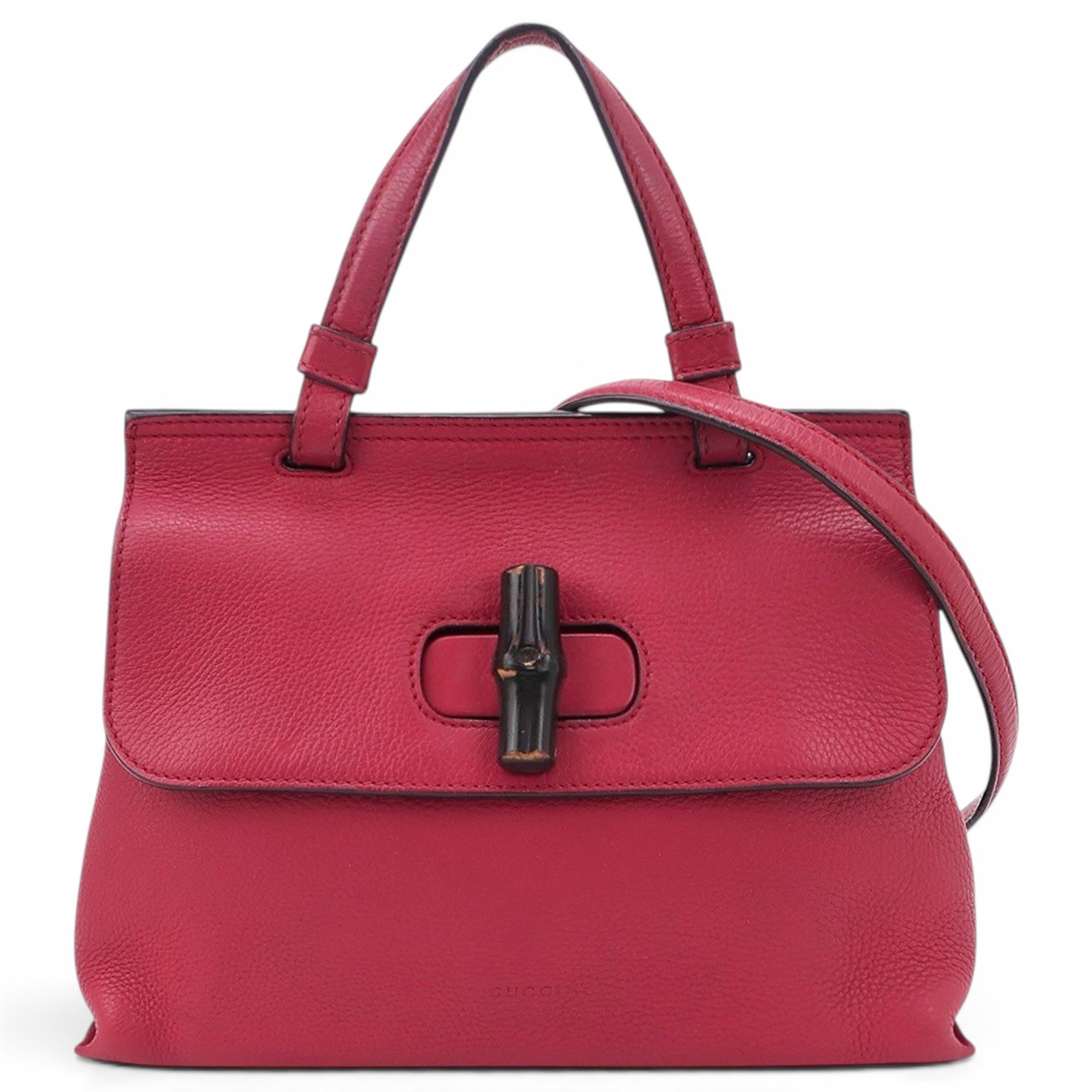 Bamboo Daily Top Handle leather handbag