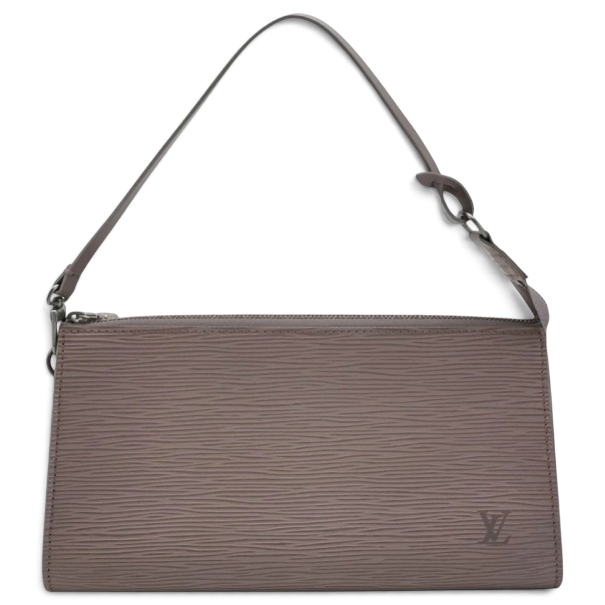 Pochette Accessoire leather handbag