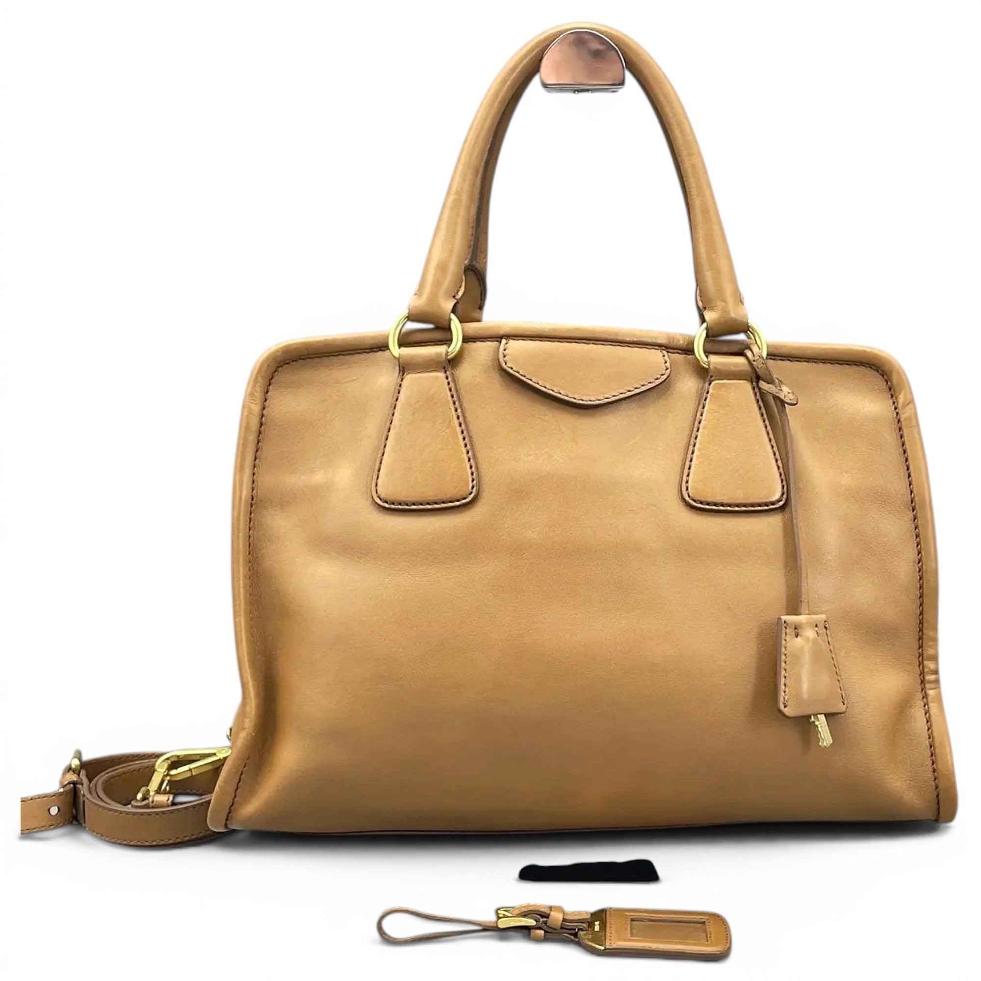 Leather crossbody bag