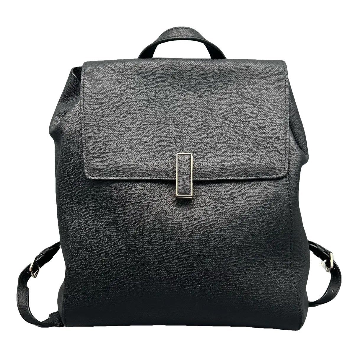 Leather backpack