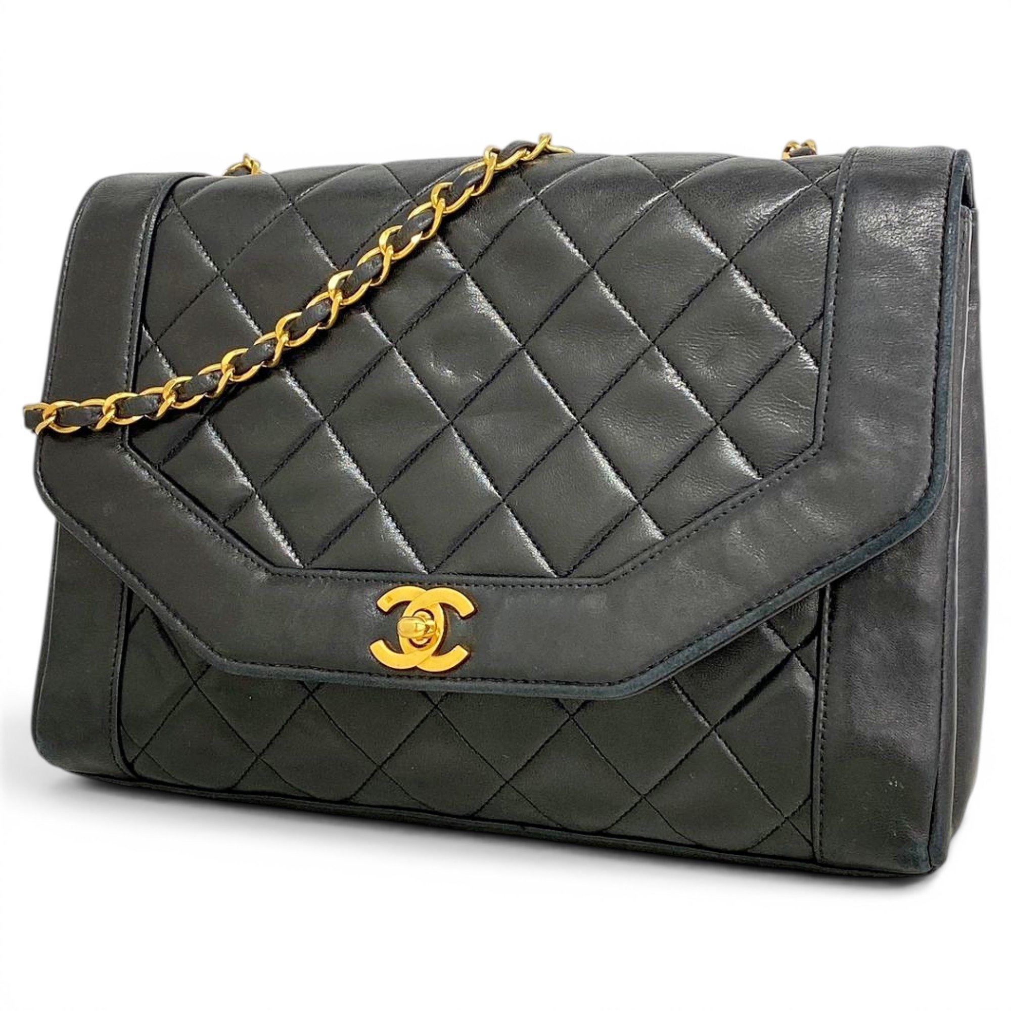 Diana leather handbag