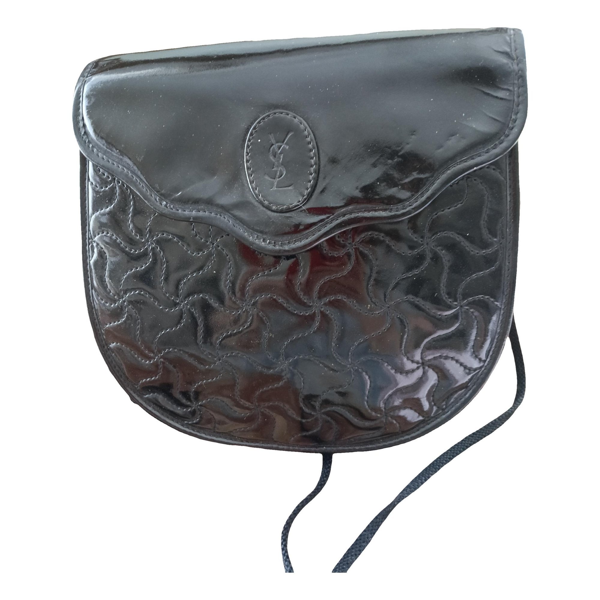 Patent leather handbag