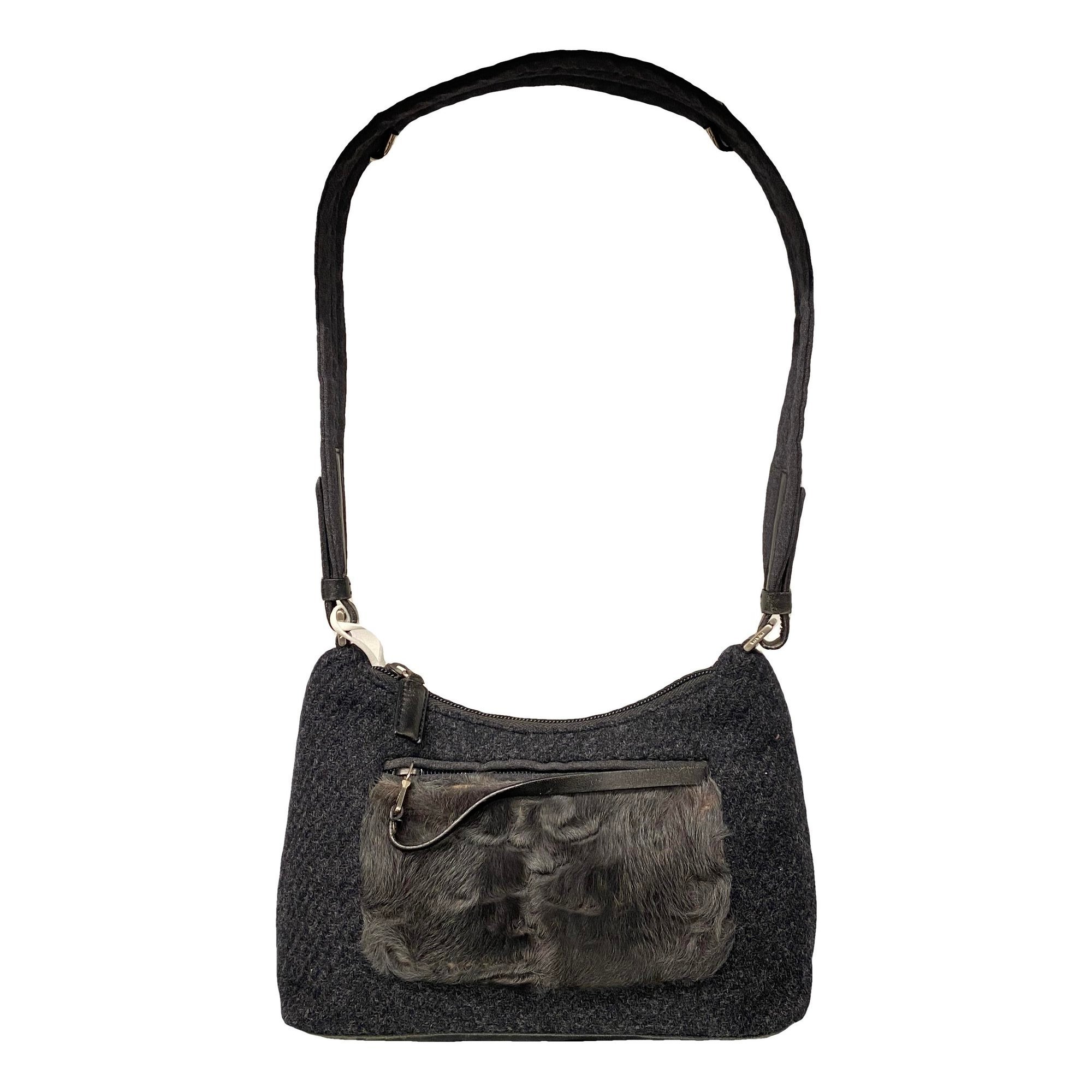 Re-Edition 2005 Zip wool handbag