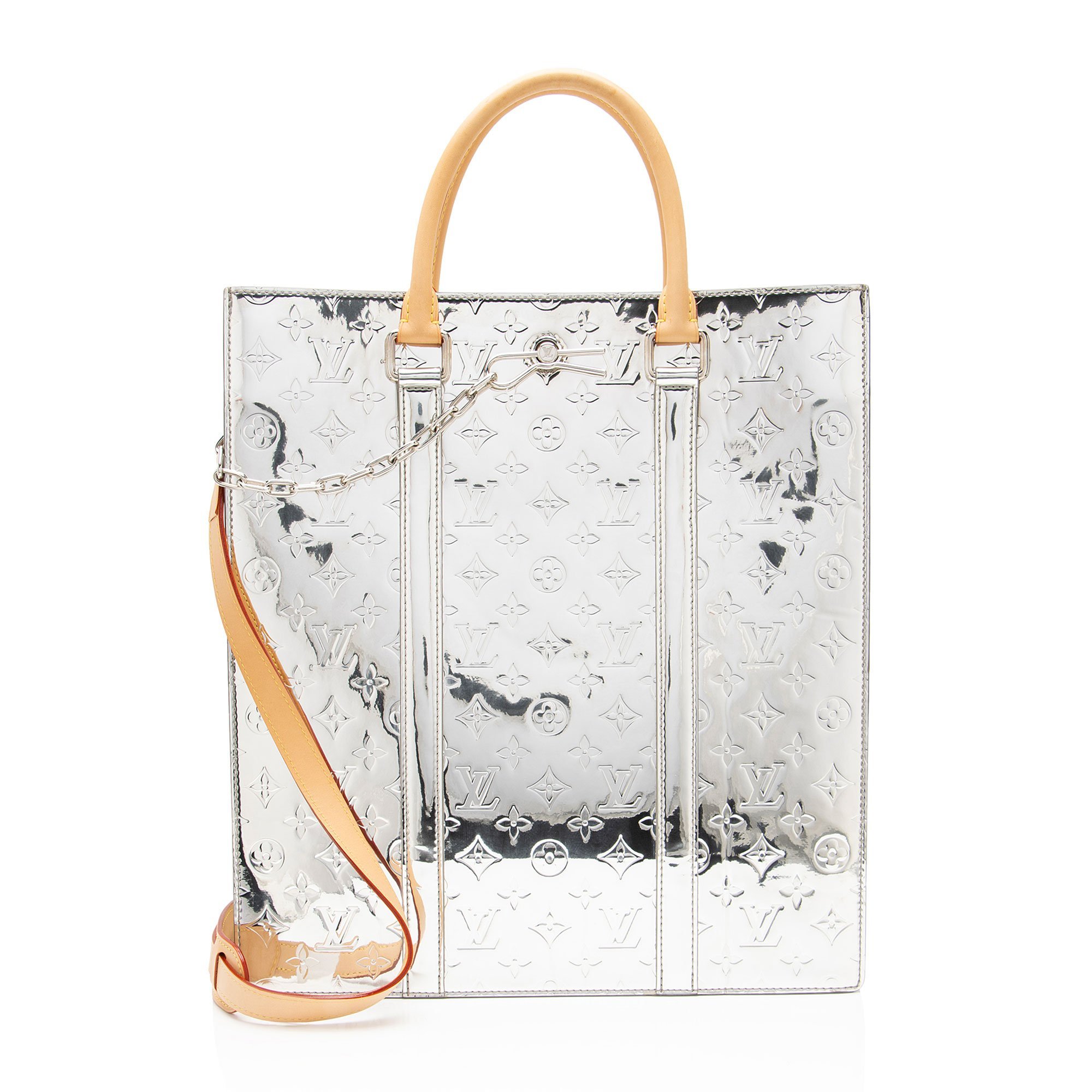 Leather tote