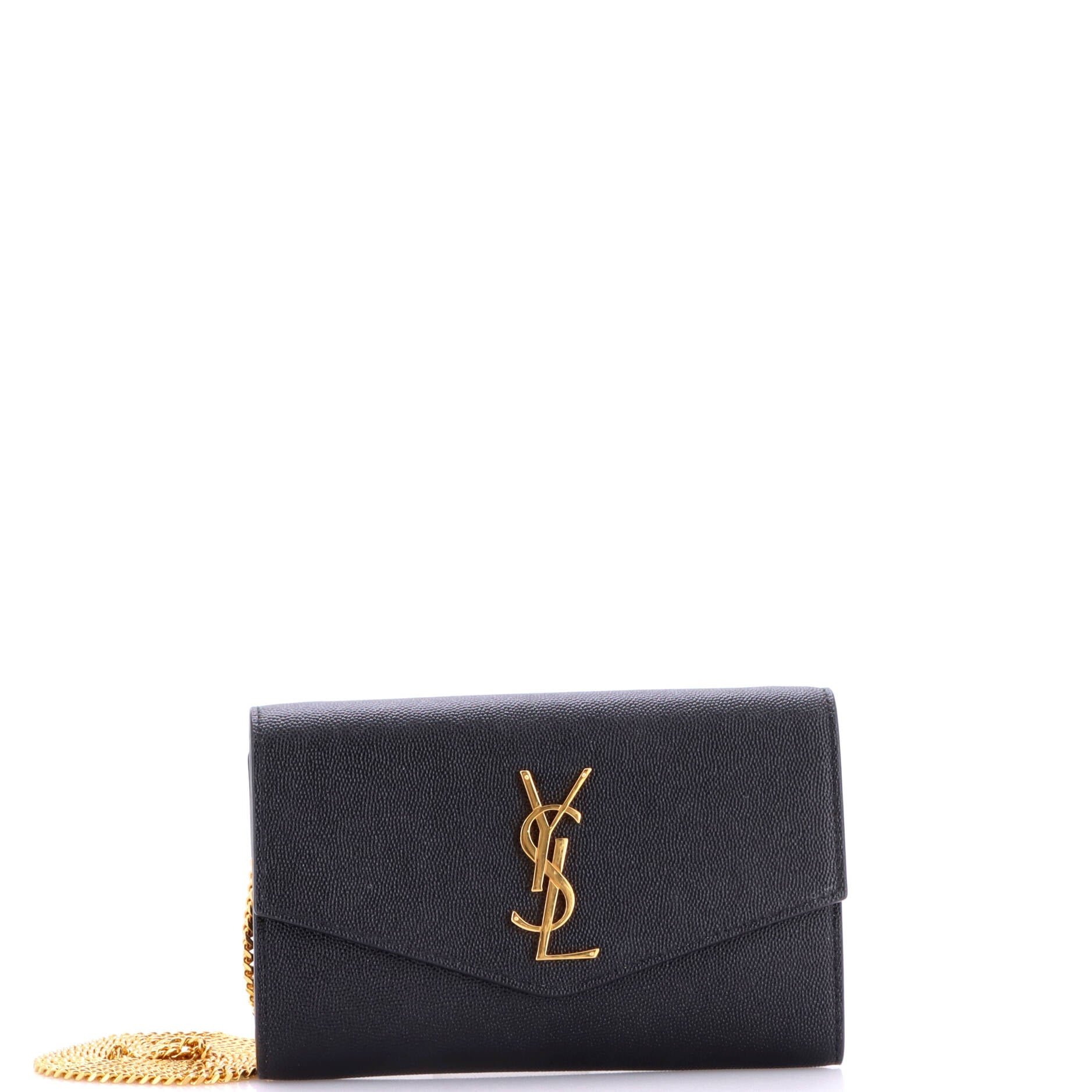 Uptown Chain Wallet Leather