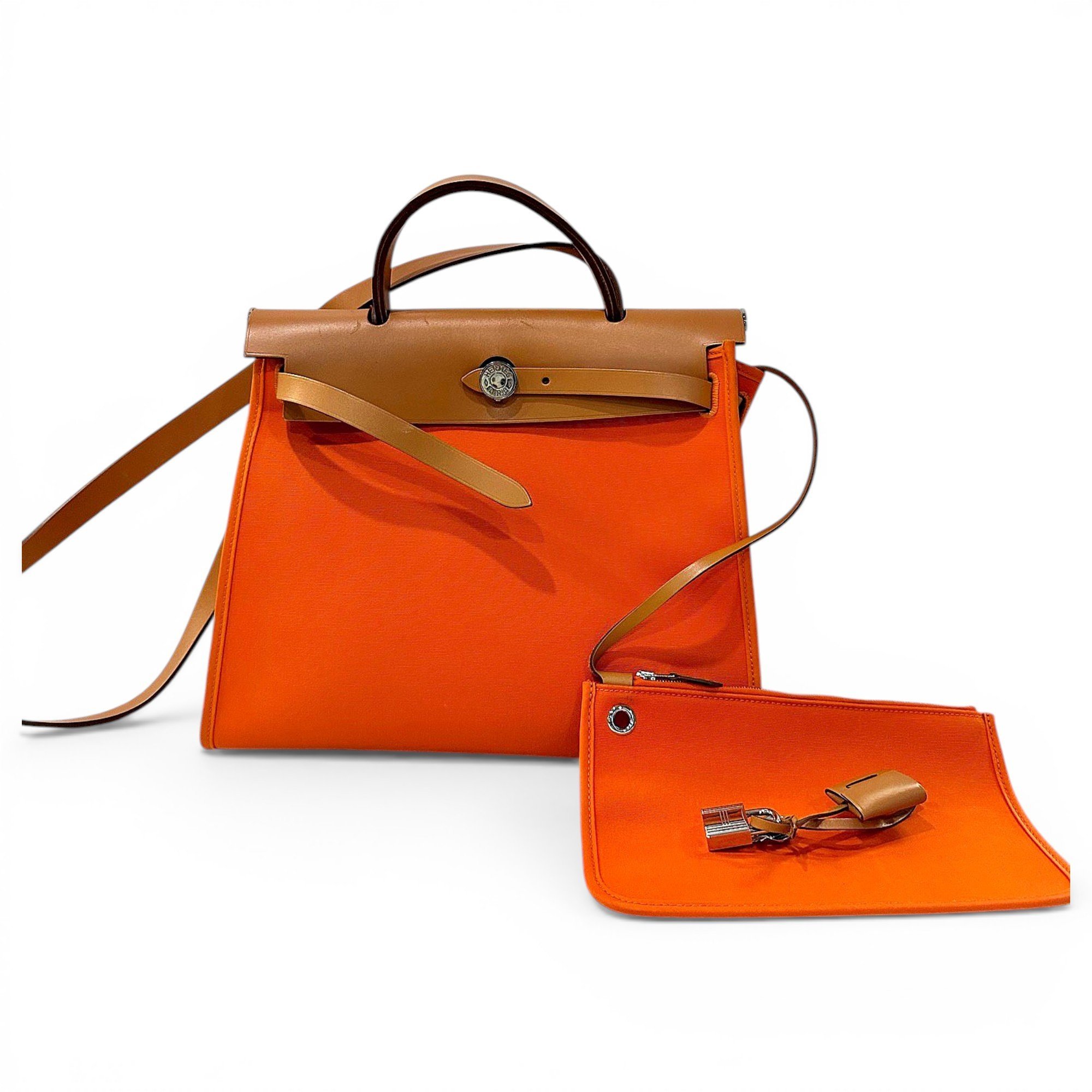 Herbag leather handbag