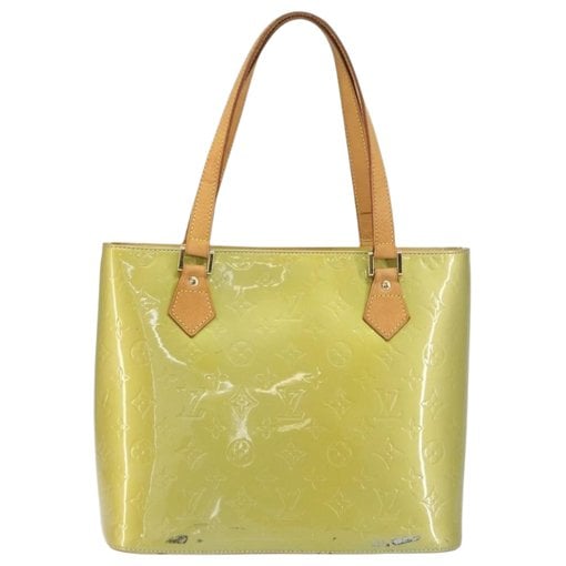 Houston patent leather handbag