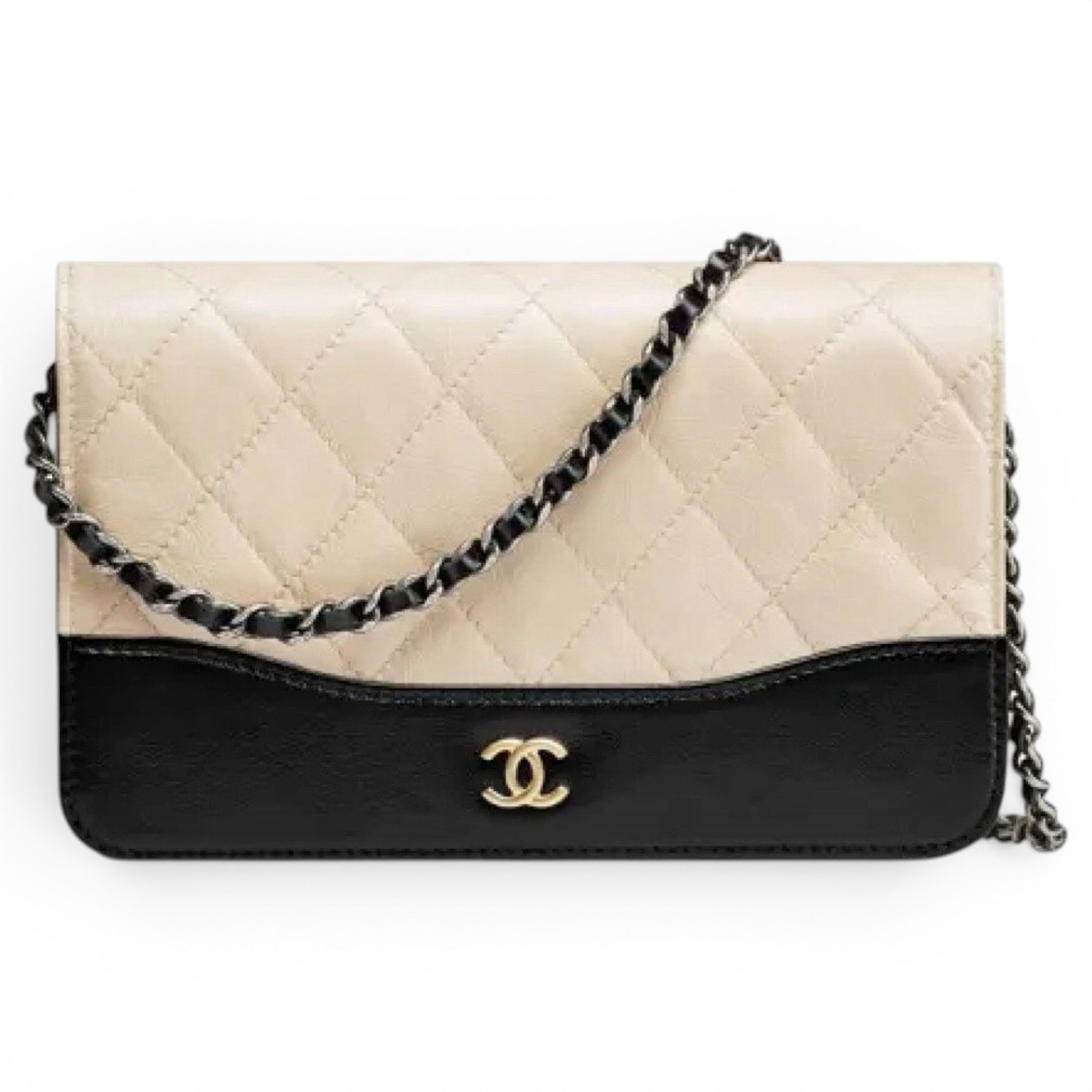 Wallet On Chain Timeless/Classique leather crossbody bag