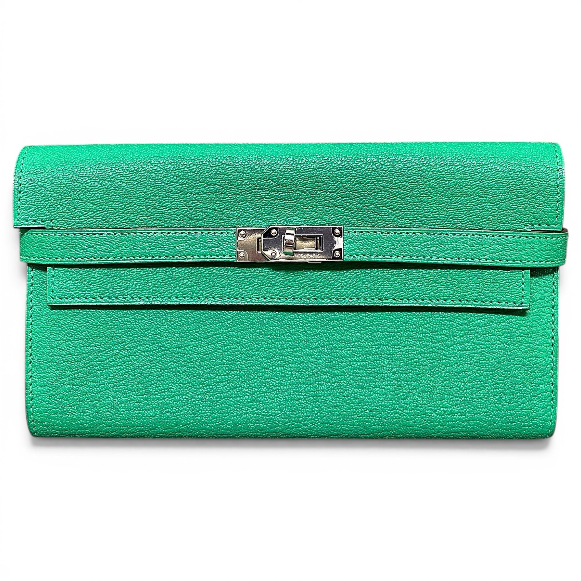 Kelly to go leather clutch bag