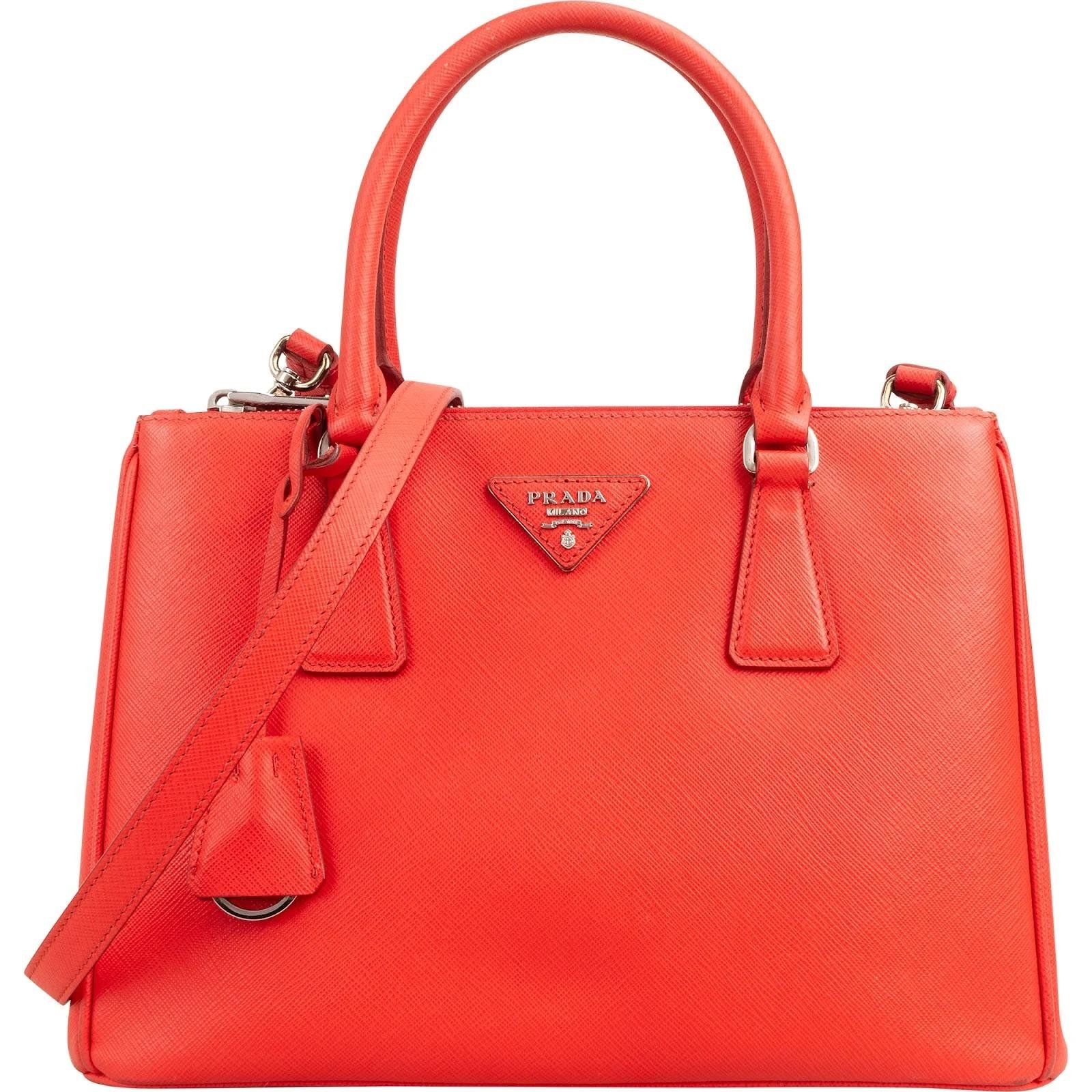 Galleria leather handbag