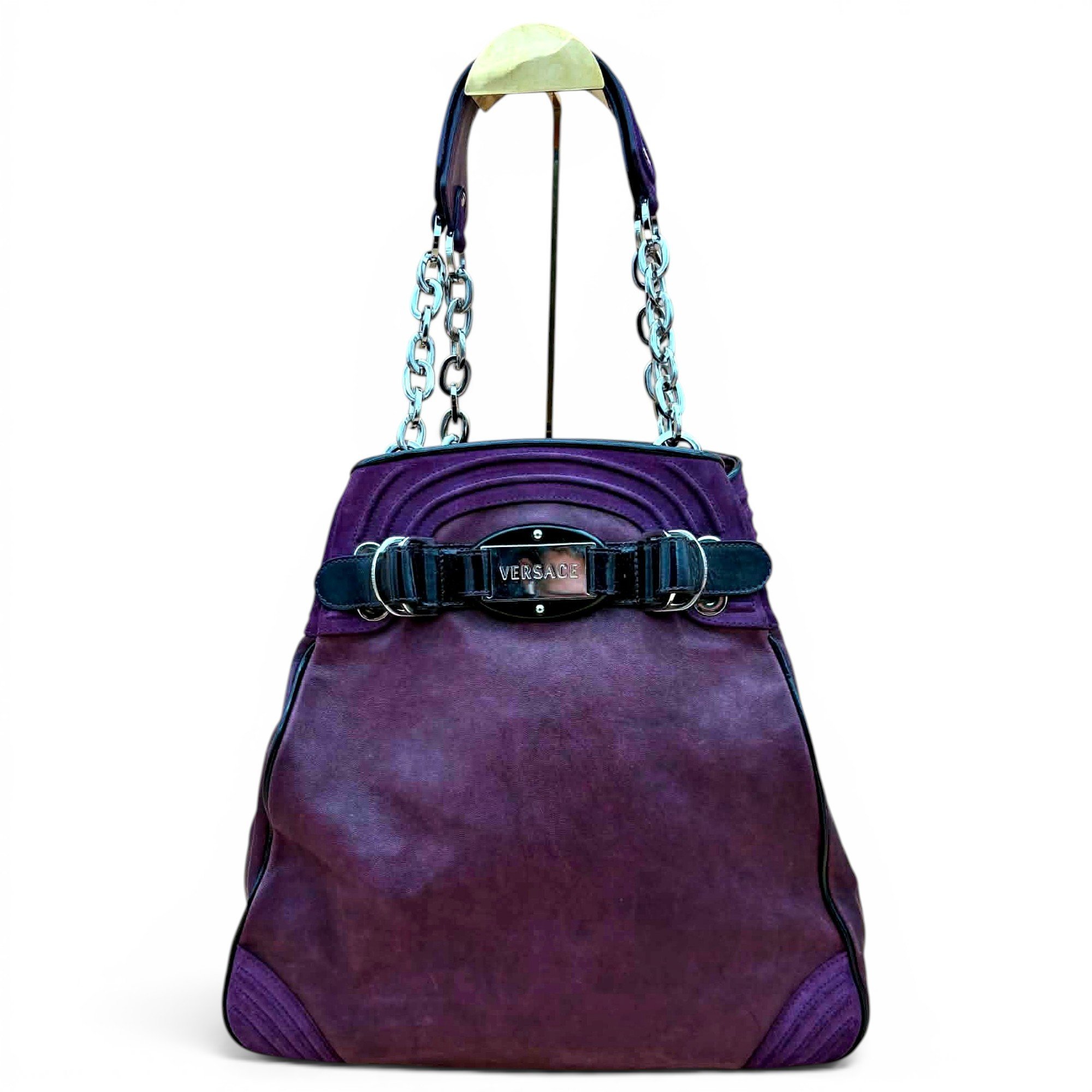 Leather handbag