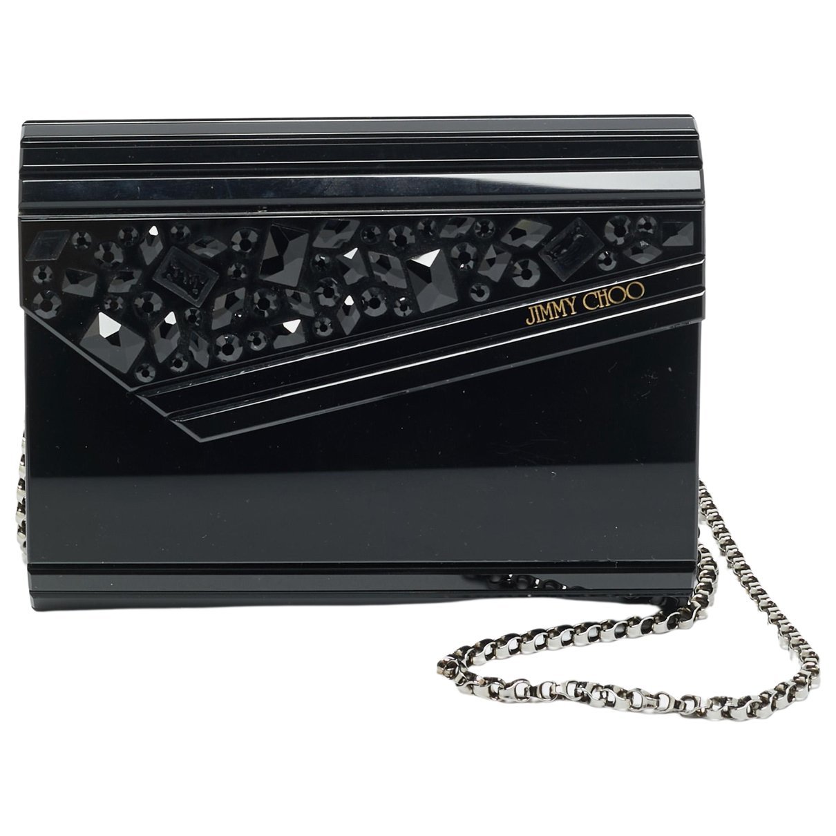 Jimmy Choo Leather clutch bag