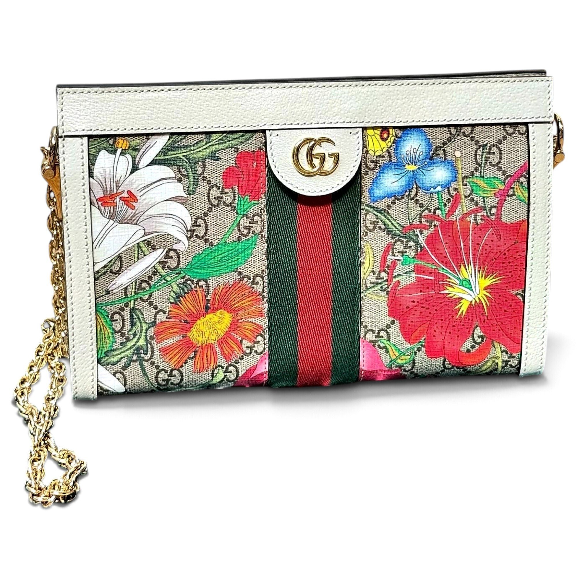 Ophidia leather handbag