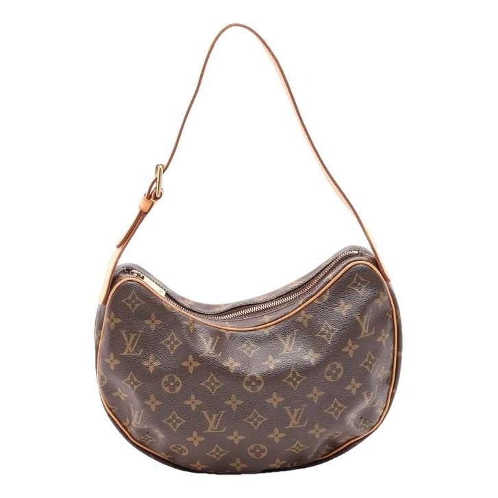 Croissant leather handbag