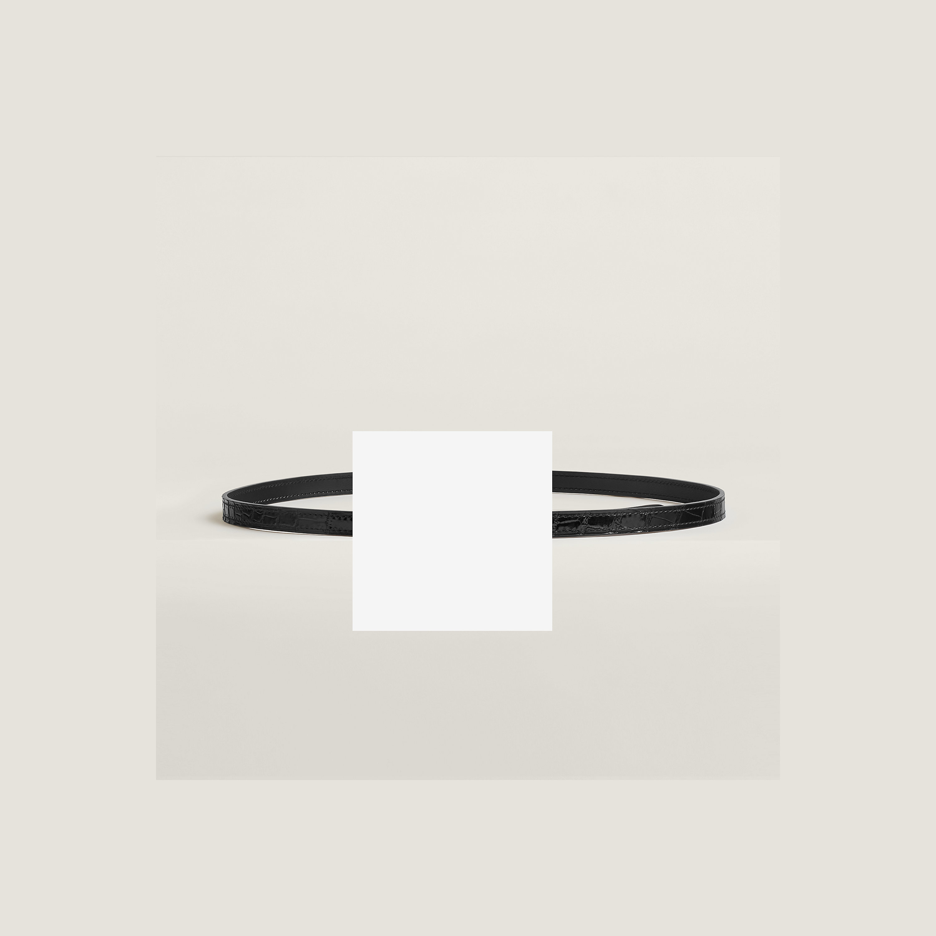 Carrousel belt buckle & Leather strap 13 mm