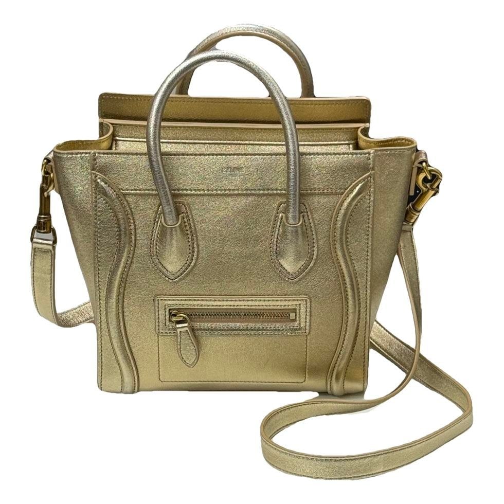Nano Luggage leather handbag