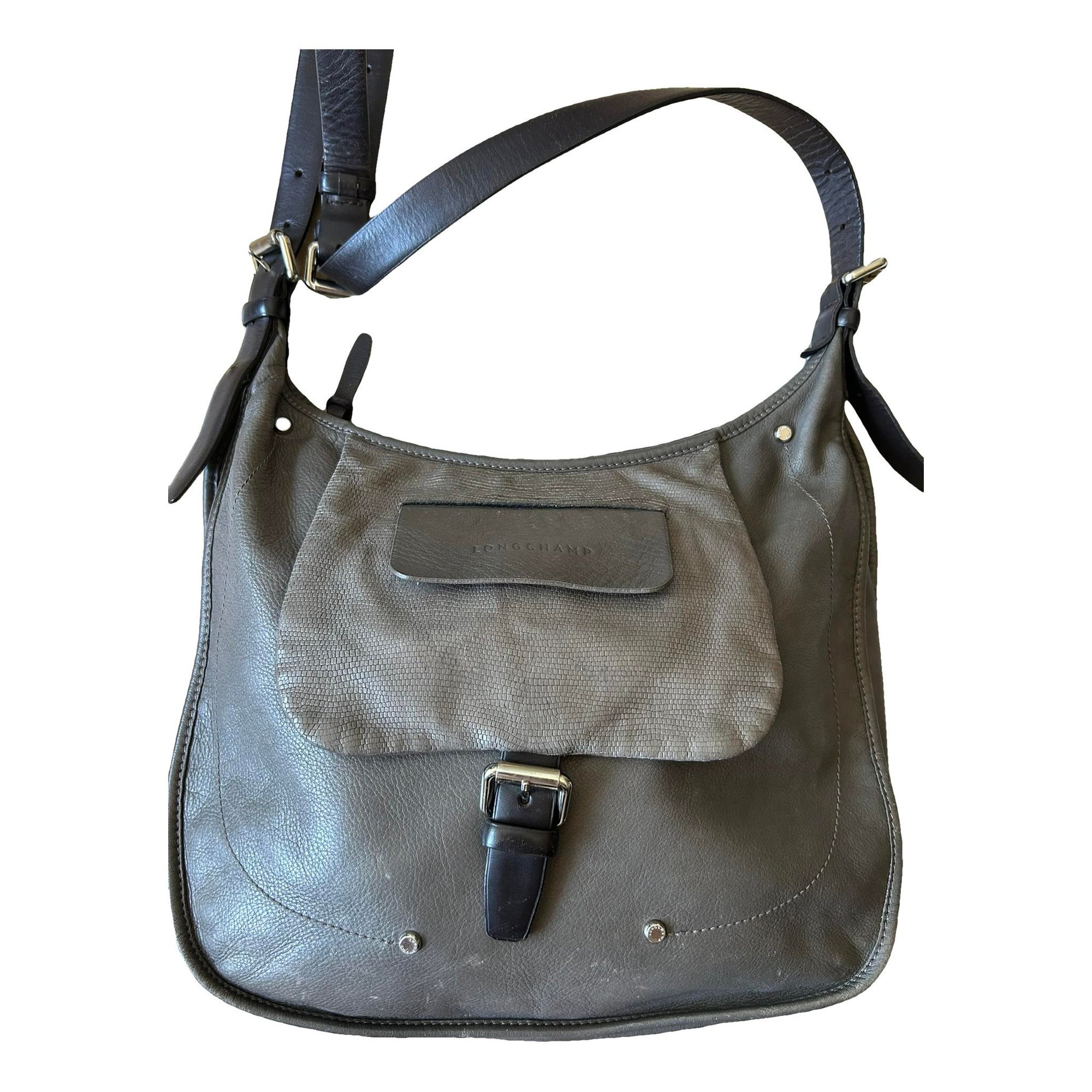 Balzane leather crossbody bag