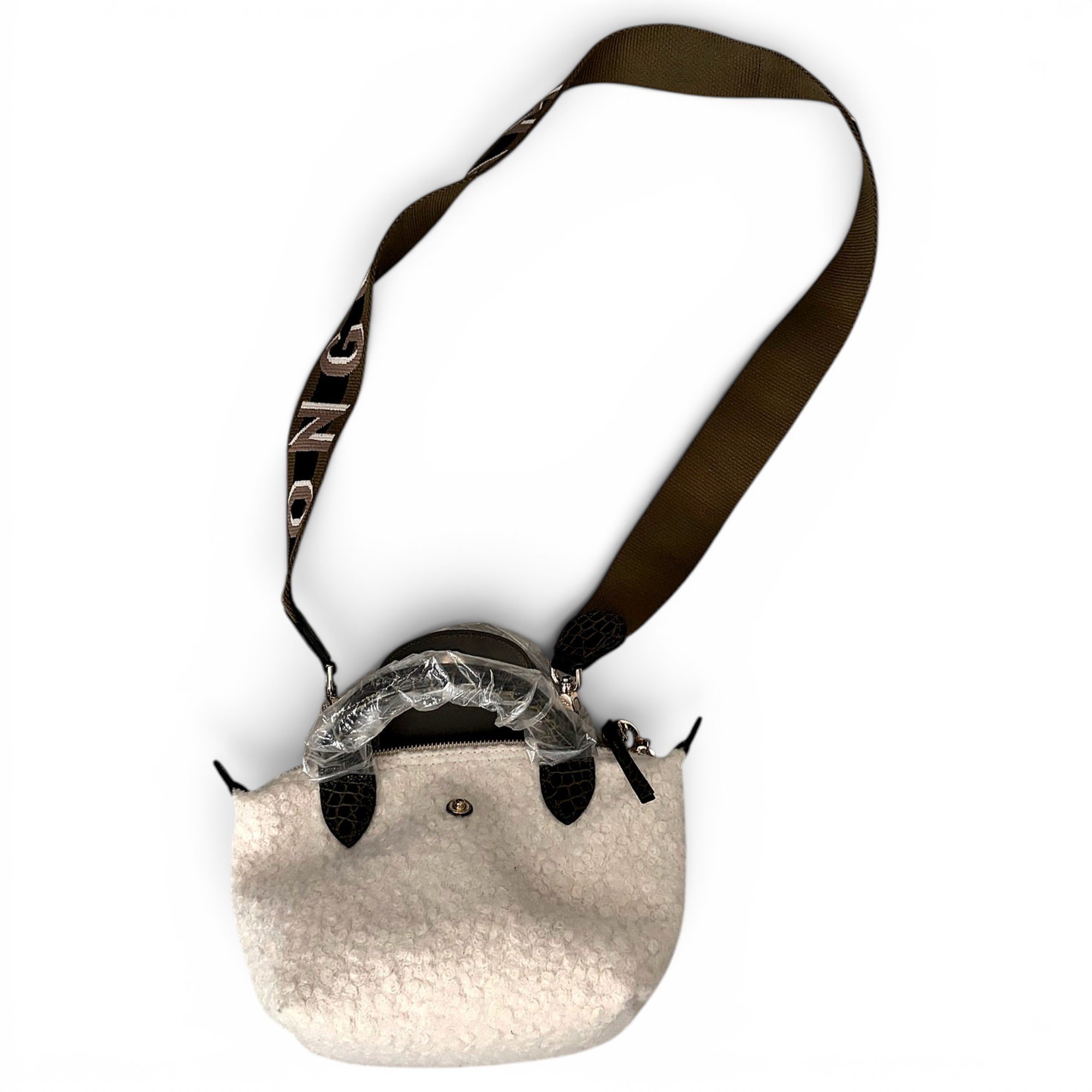 Pliage wool handbag