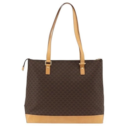Leather tote