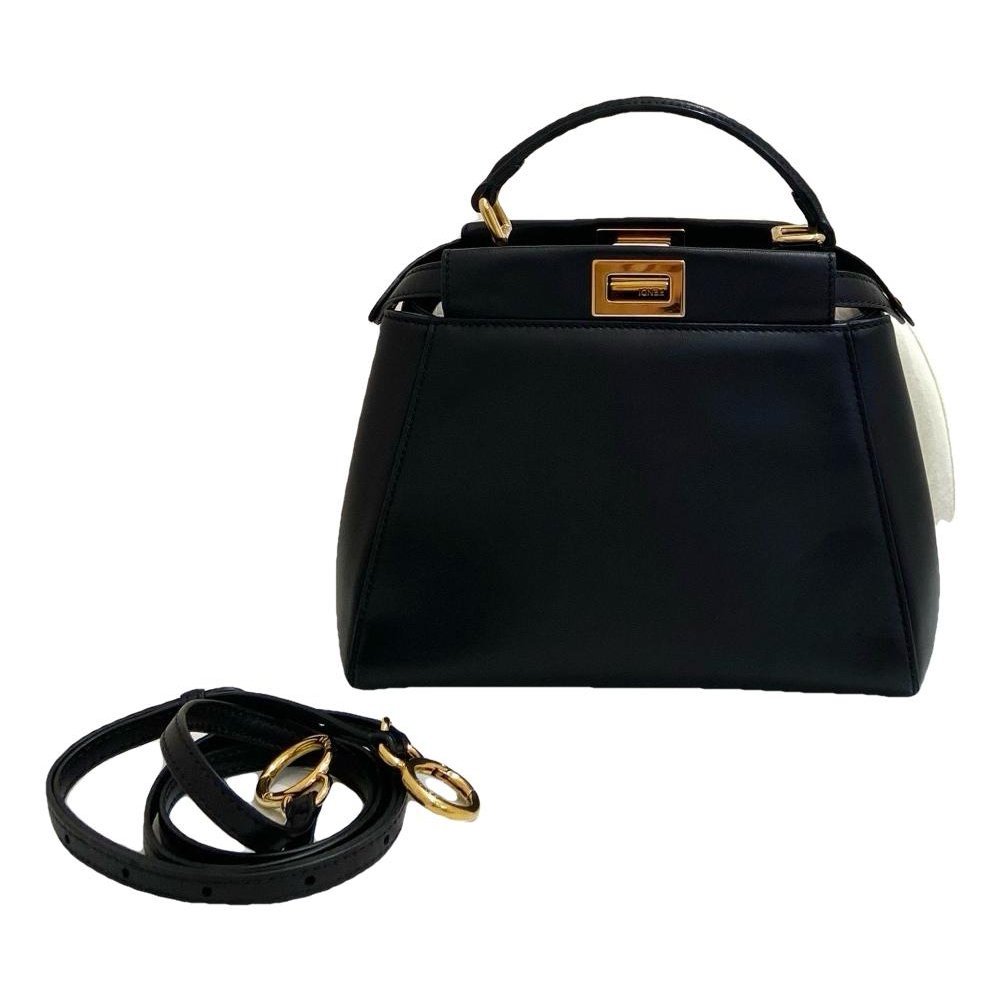 Peekaboo leather handbag