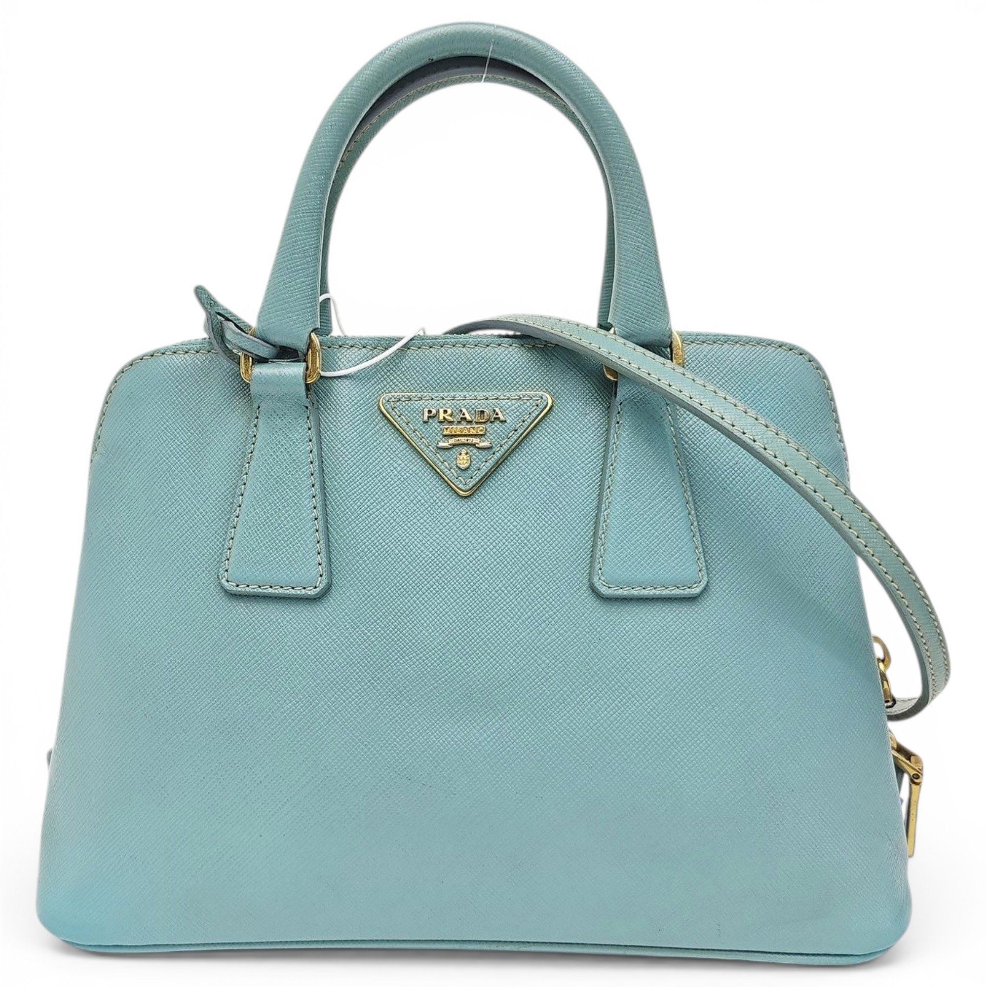 Promenade leather handbag
