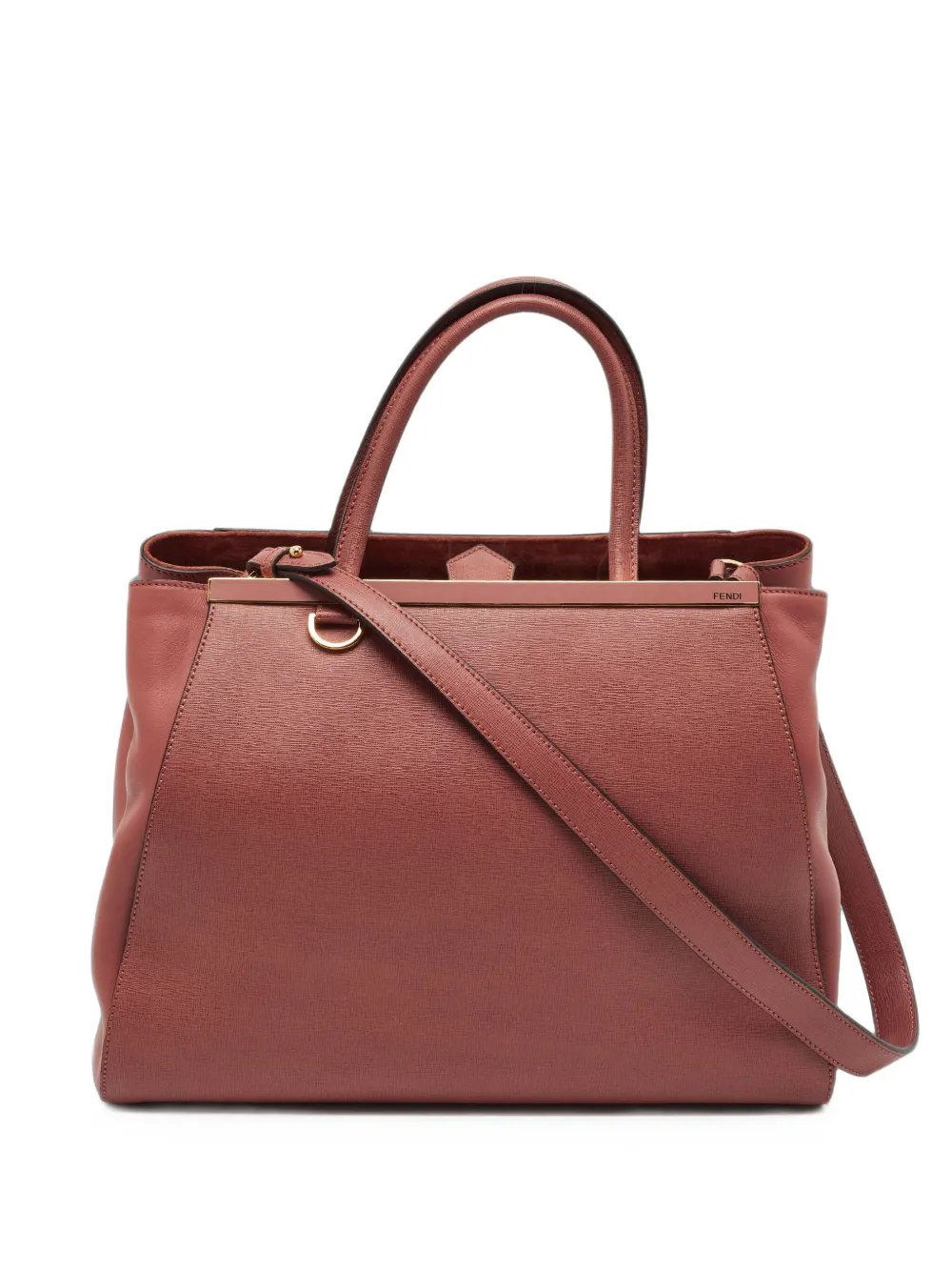 2013 medium 2Jours leather tote bag