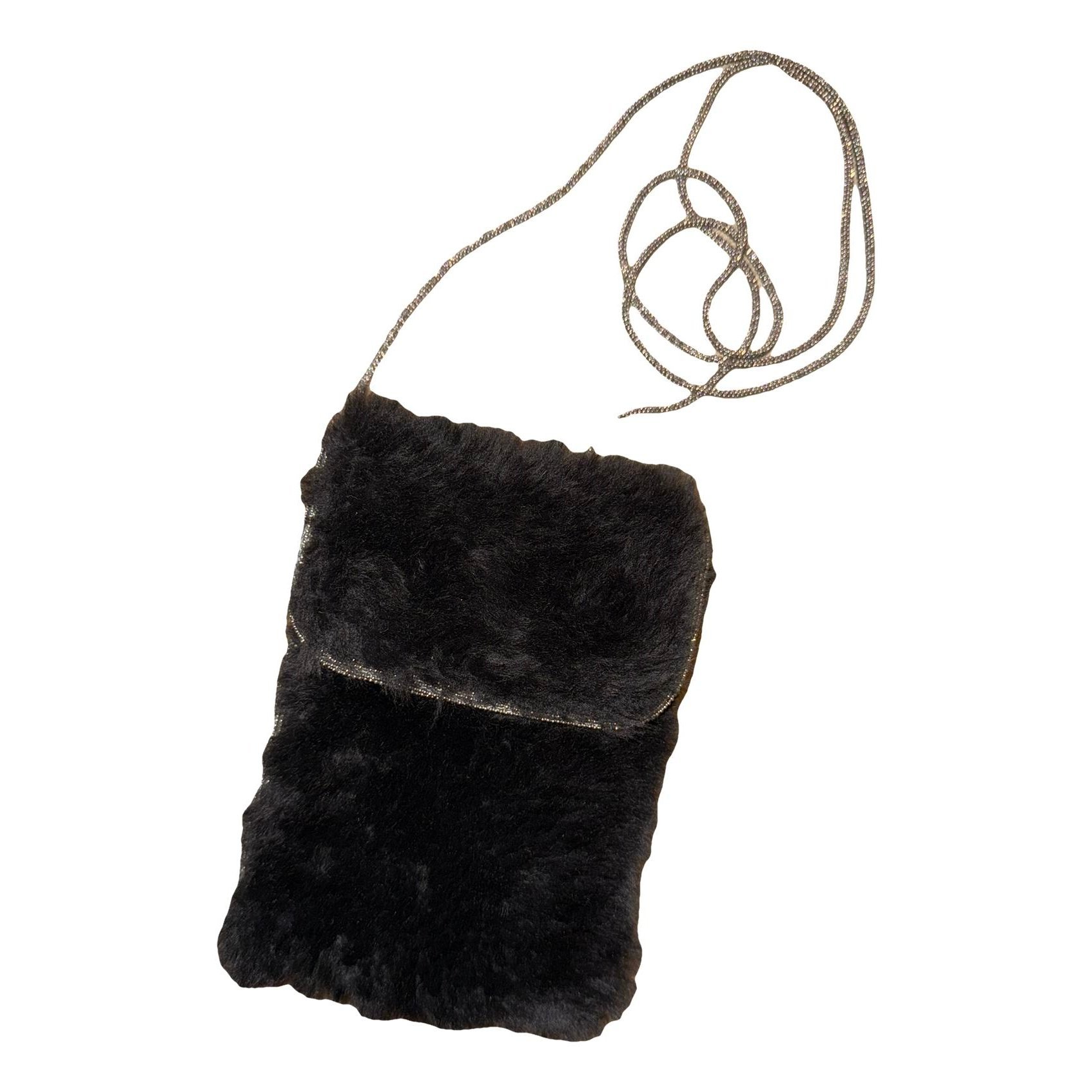 Brunello Cucinelli Faux fur crossbody bag