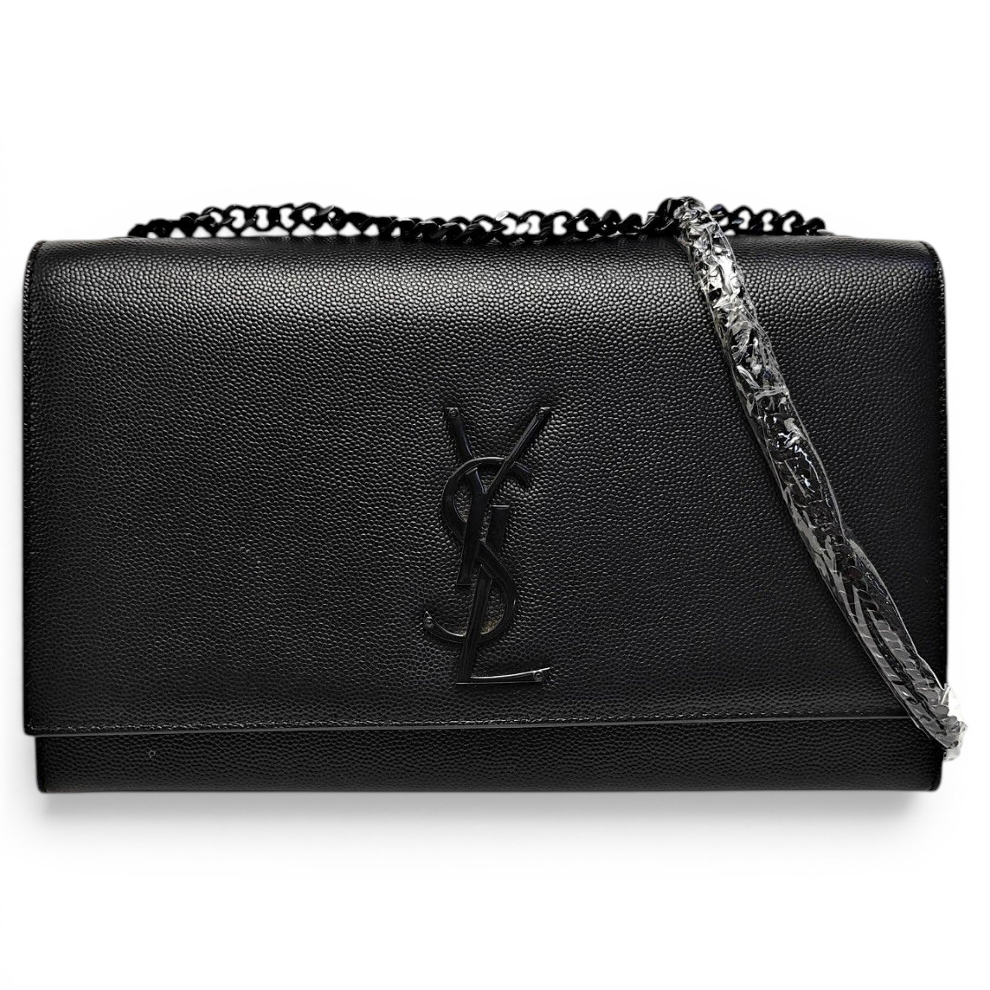 Pompom Kate leather handbag