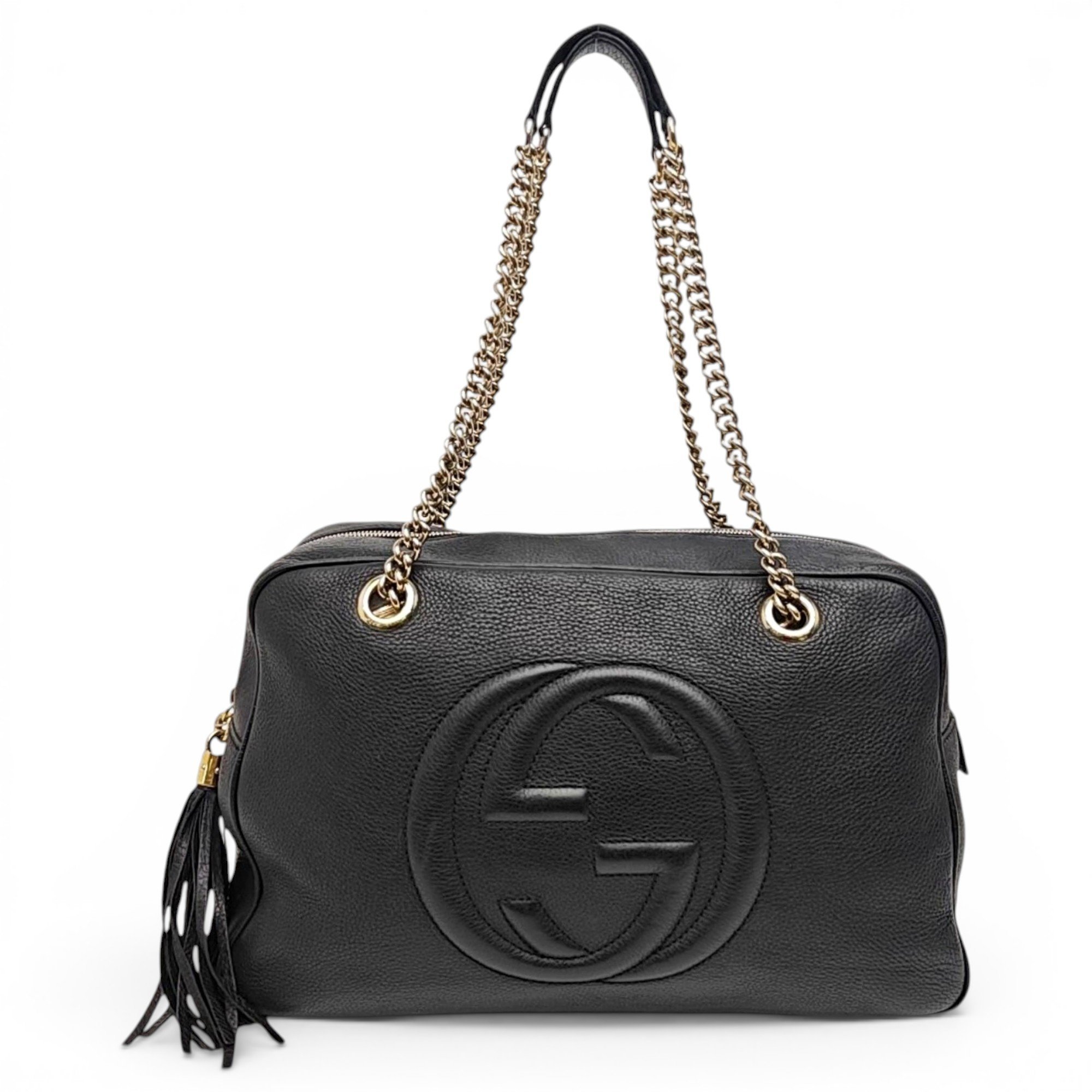 Soho Double Chain leather handbag