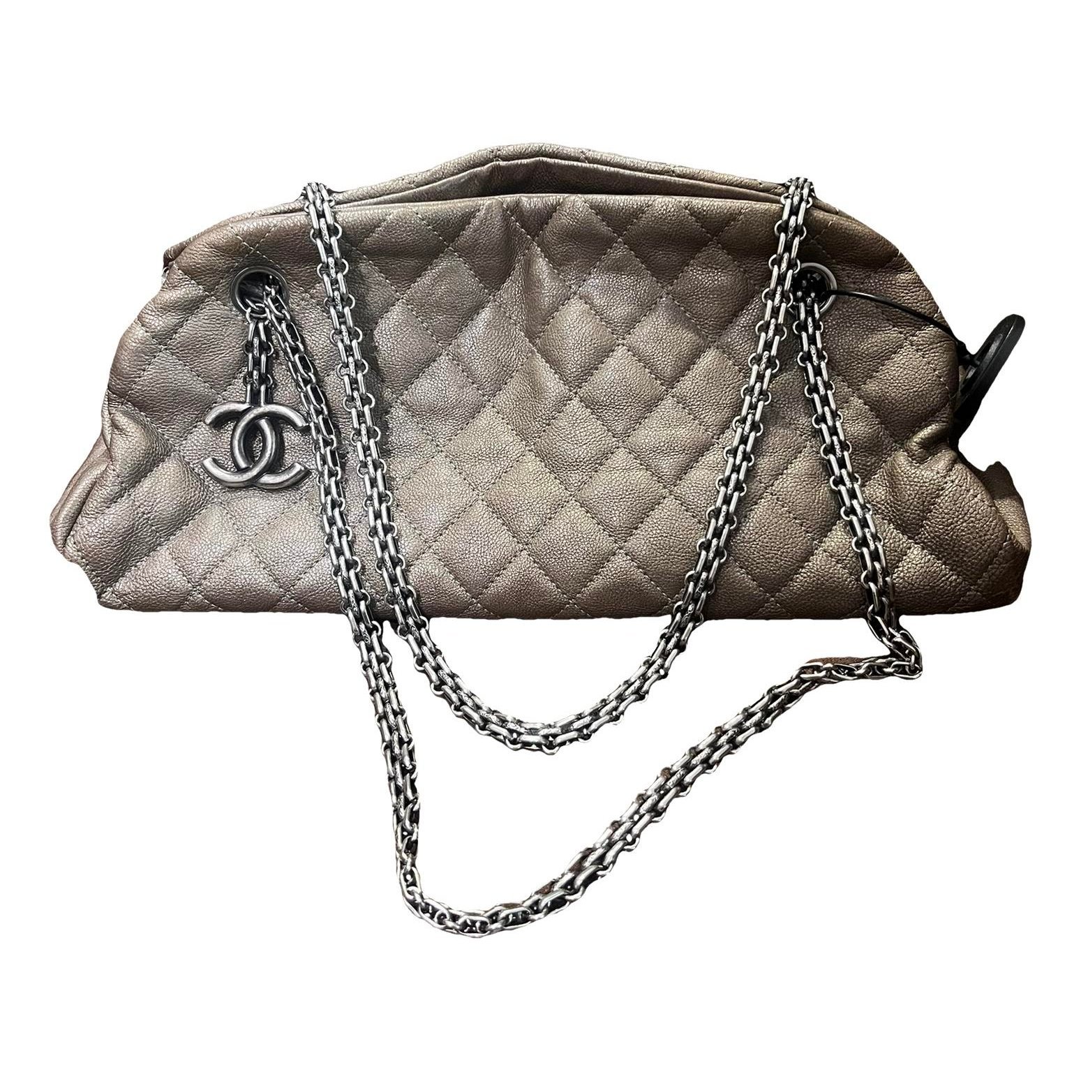 Mademoiselle leather handbag