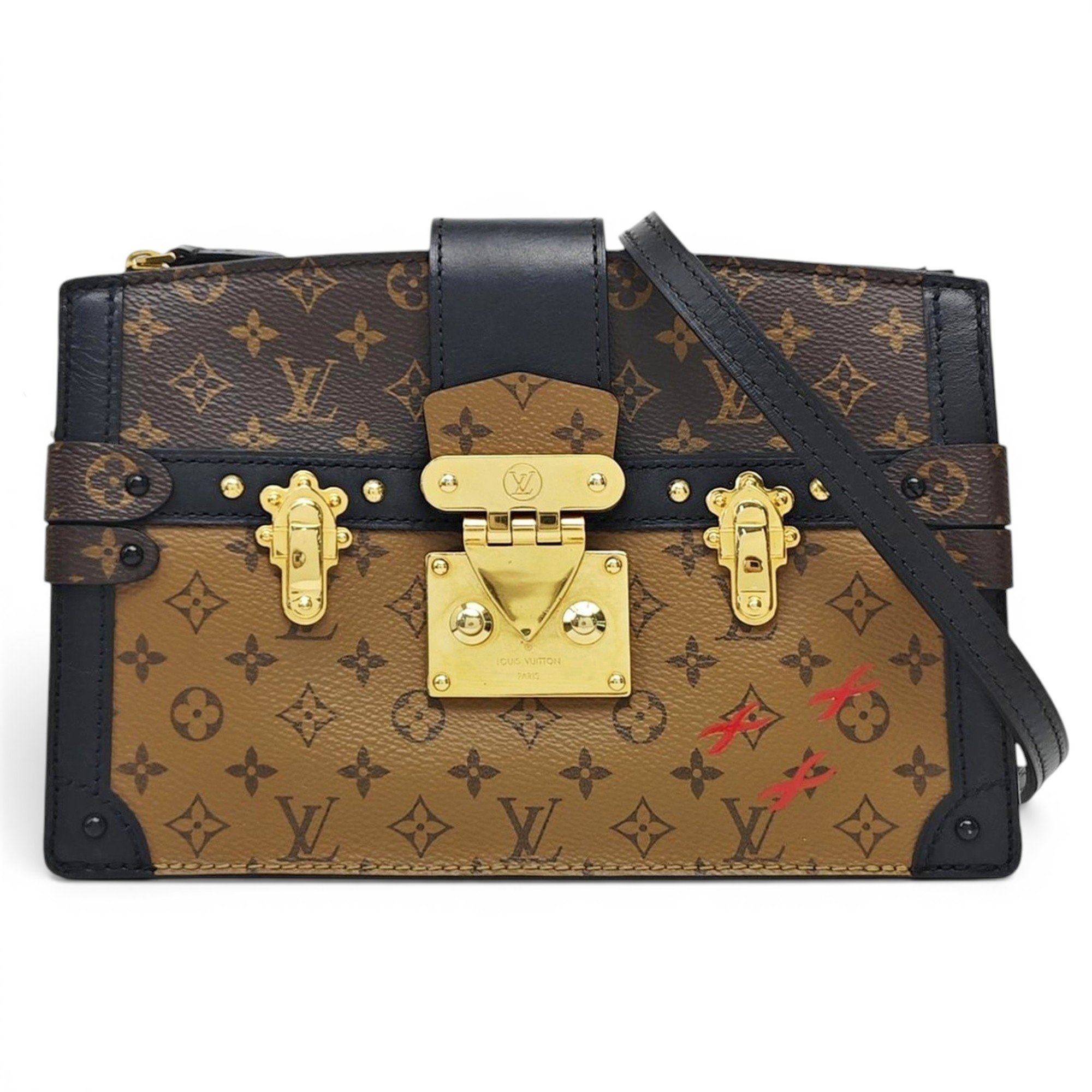 City Trunk leather handbag