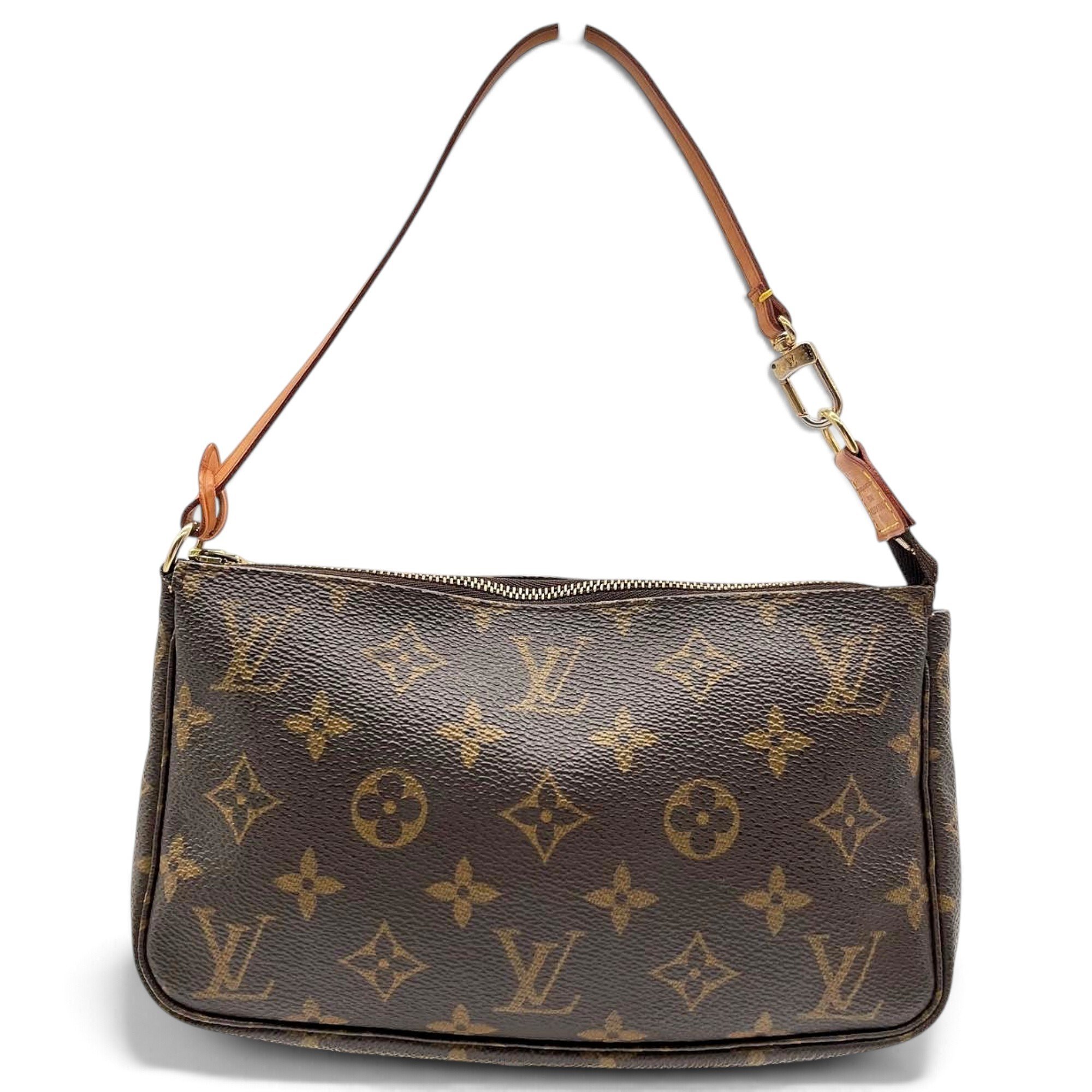 Pochette Accessoire leather handbag