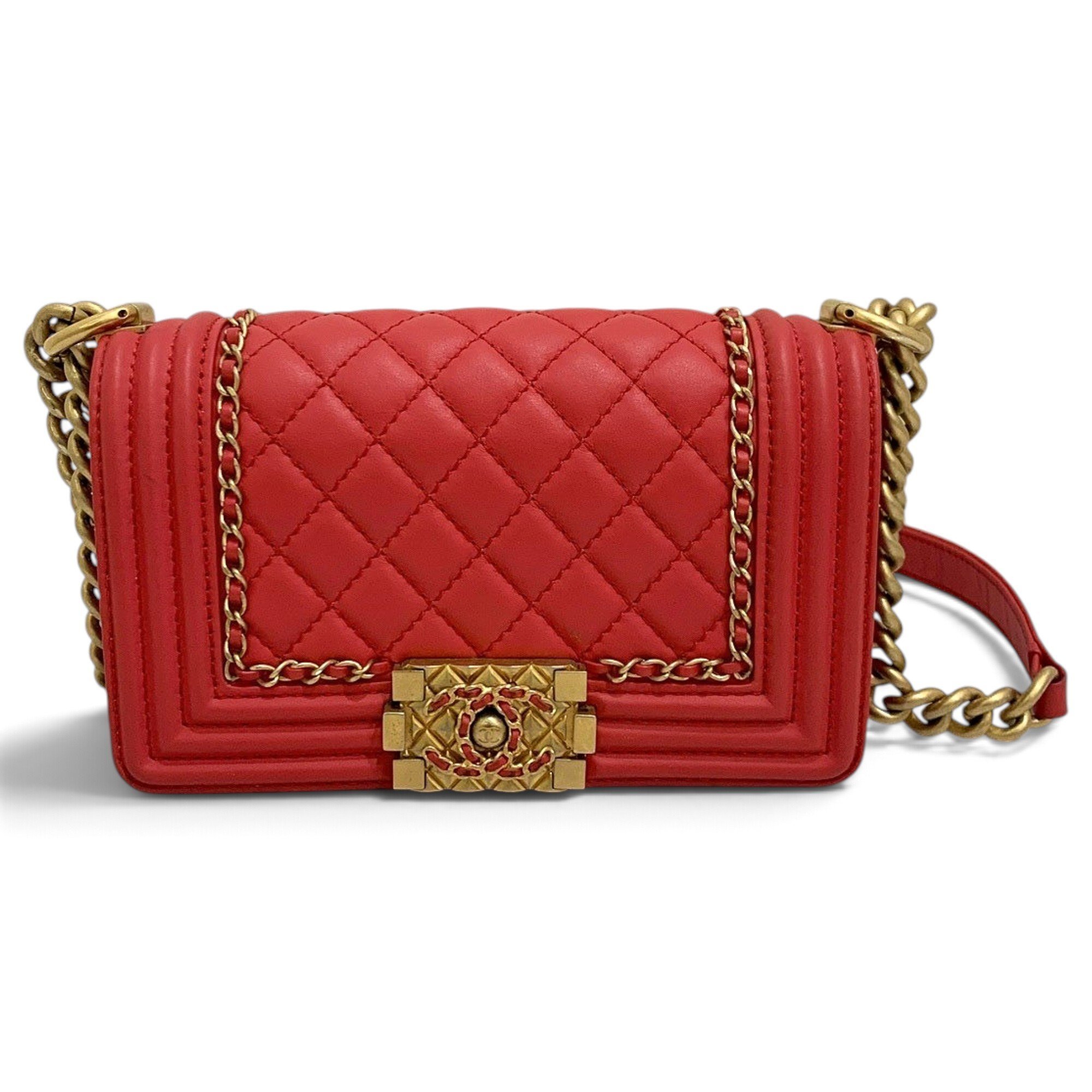 Boy leather handbag