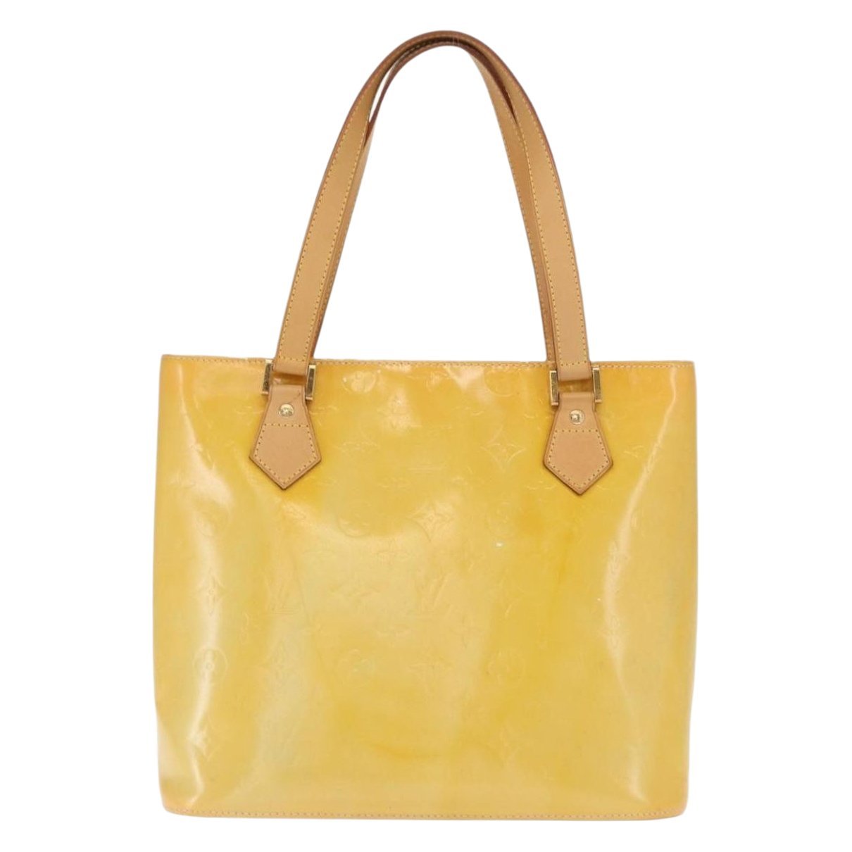 Houston patent leather handbag