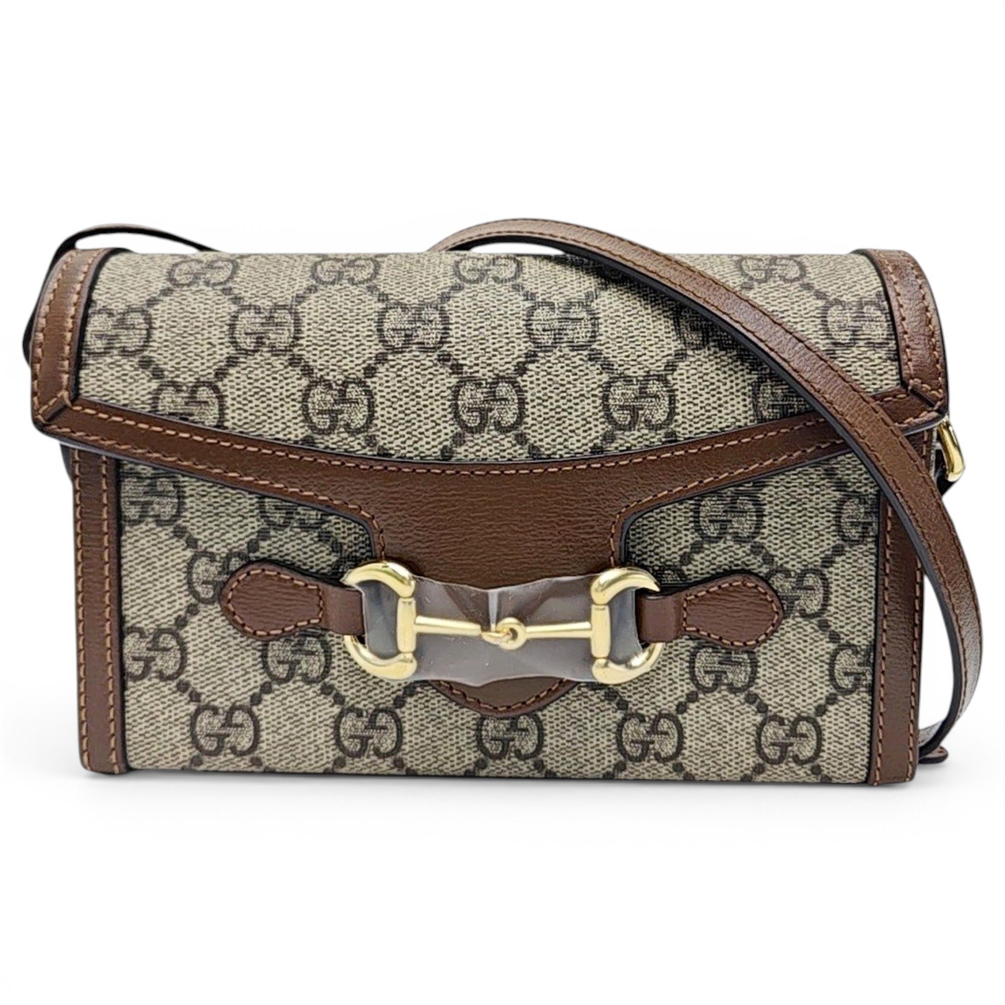 Handle Horsebit 1955 leather handbag