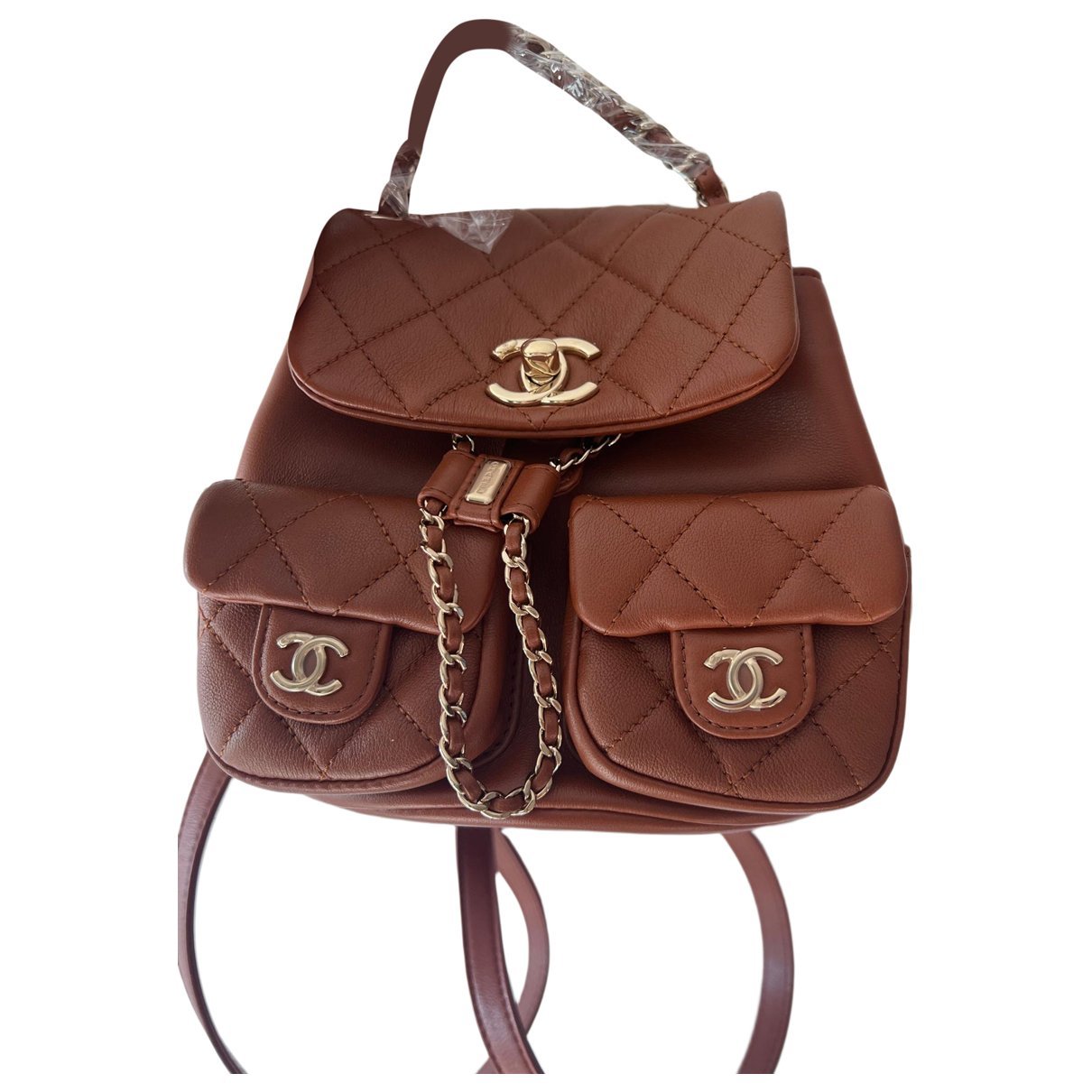 Duma leather backpack