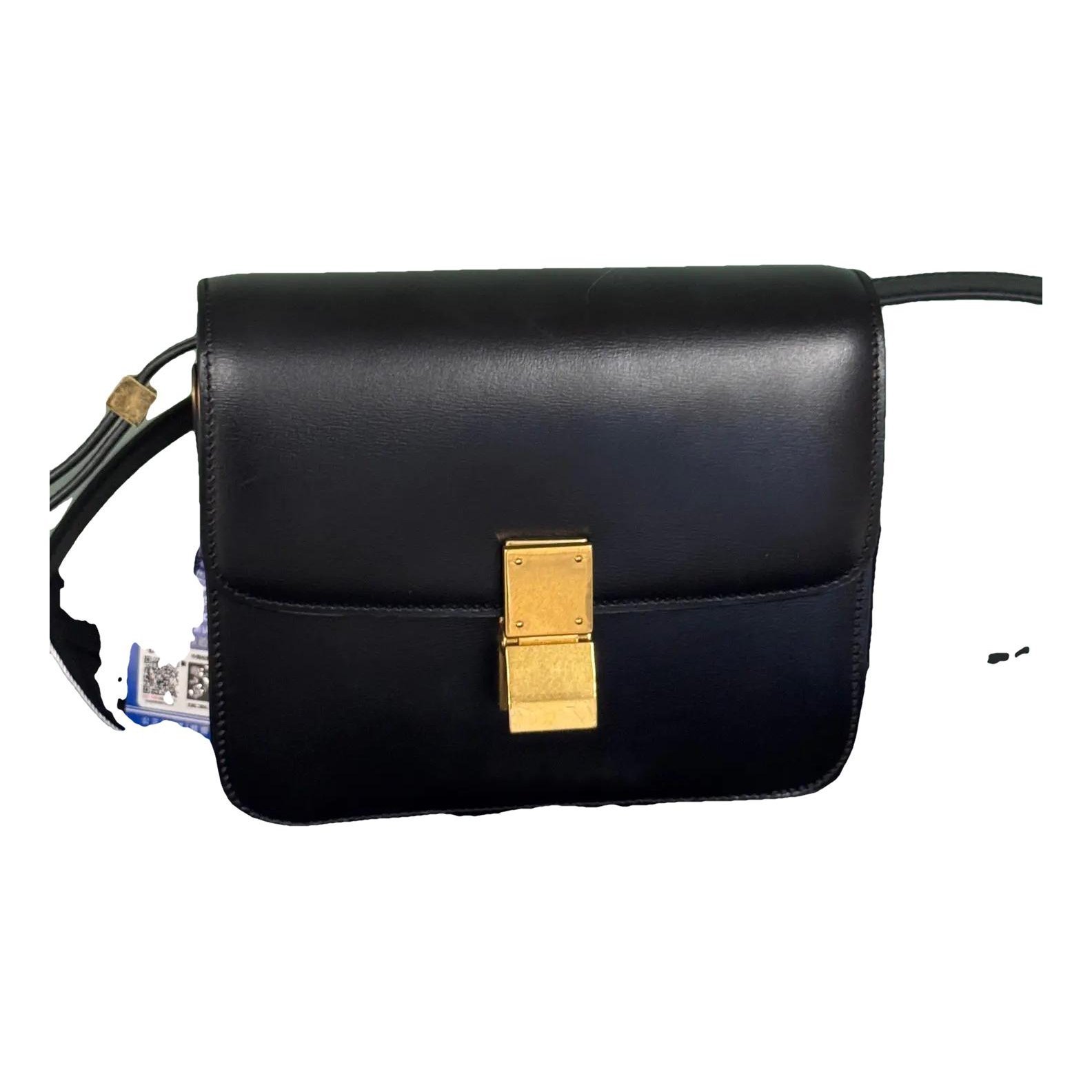 Classic leather handbag
