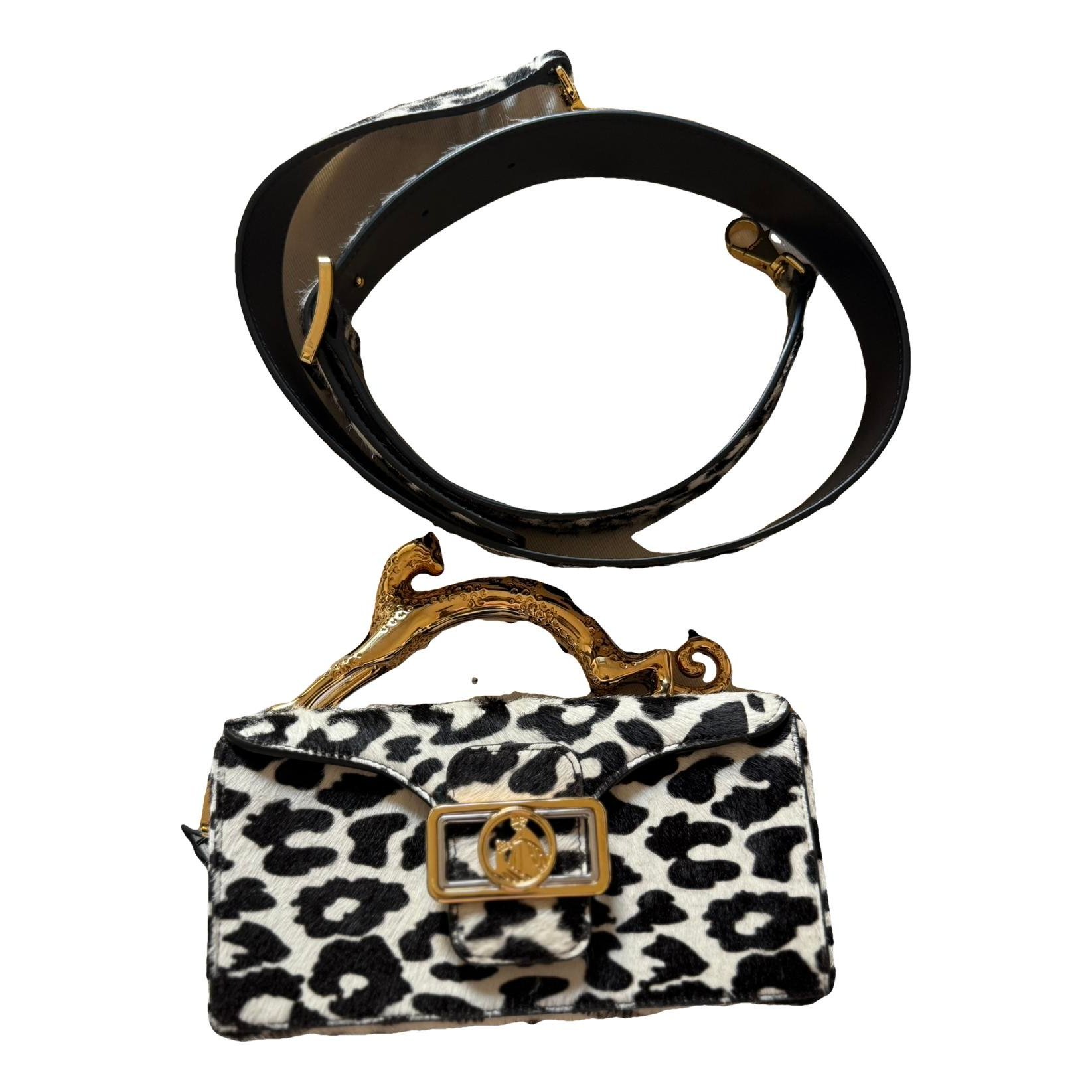 Lanvin Pencil Chat leather handbag