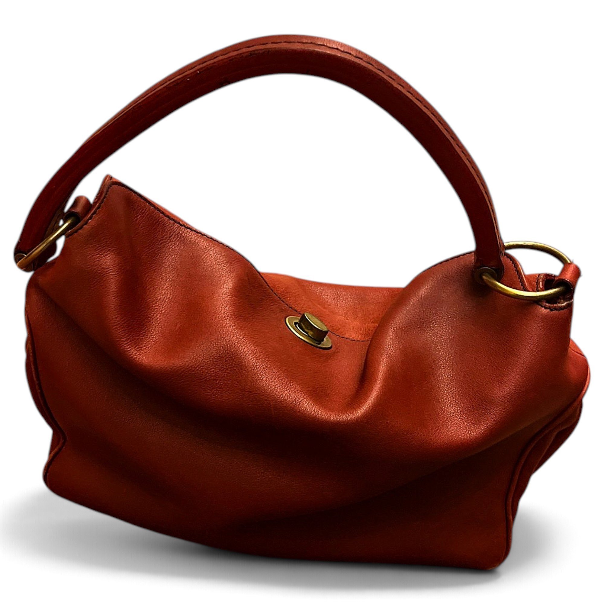 Leather handbag