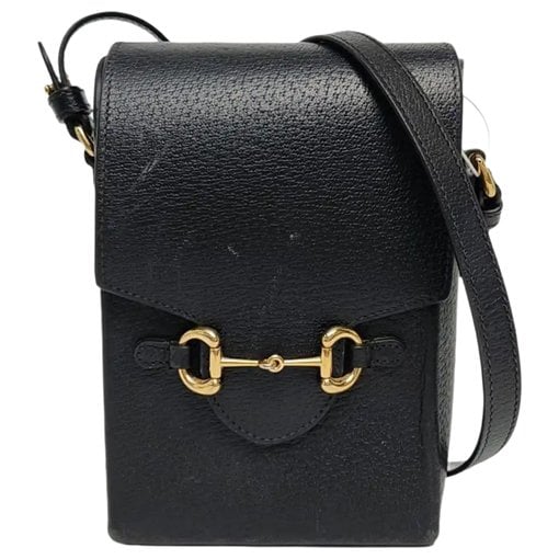 Handle Horsebit 1955 leather handbag