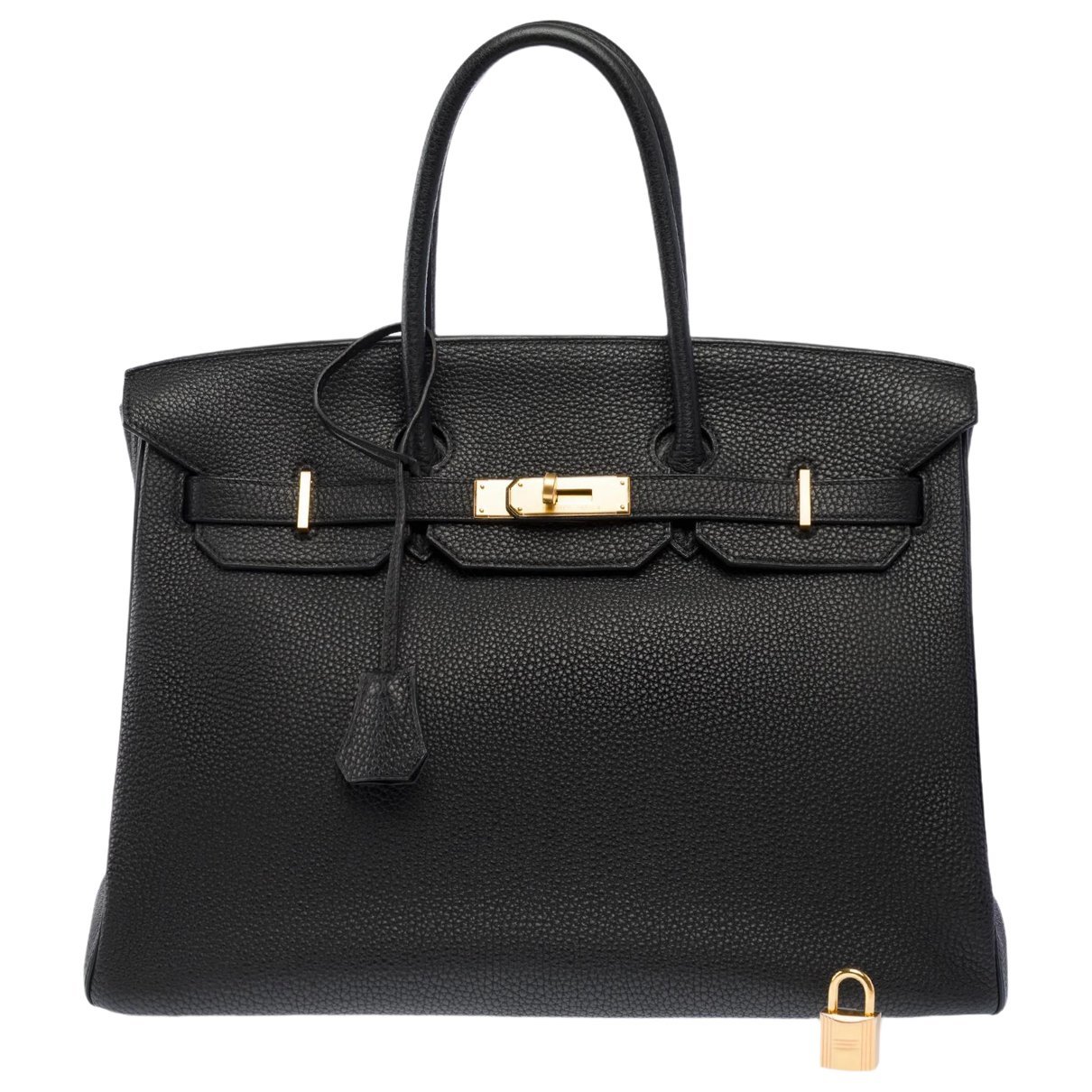 Birkin 35 leather handbag