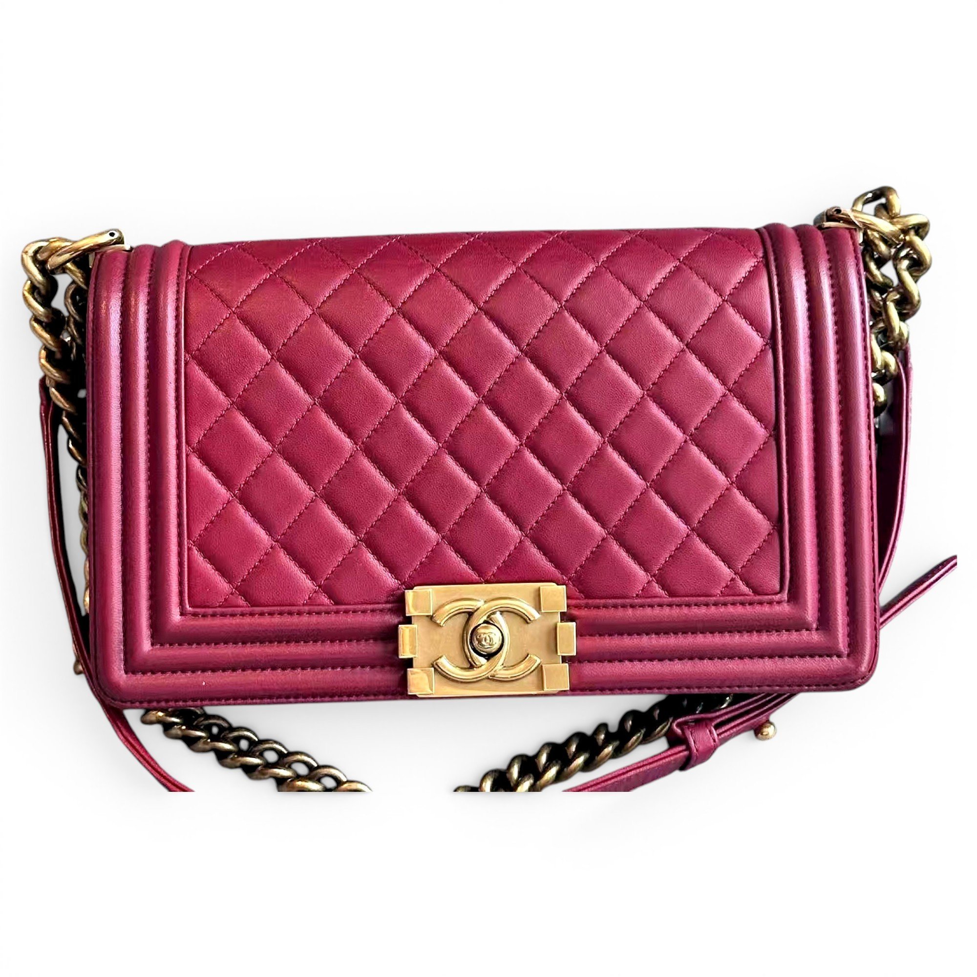 Boy leather handbag