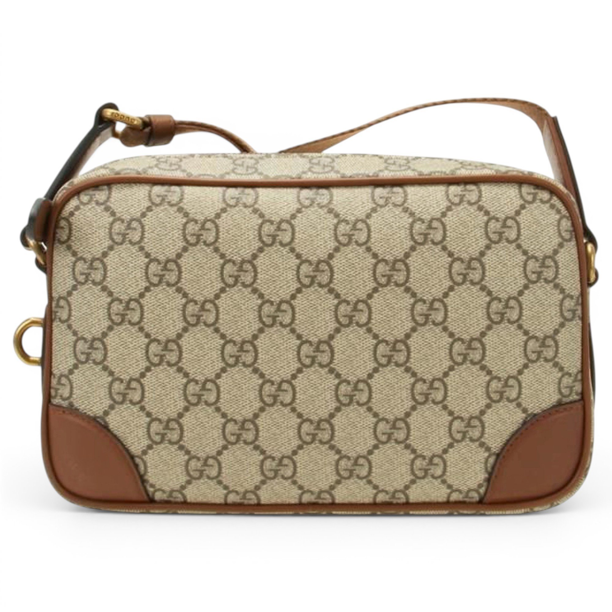 Ophidia leather crossbody bag