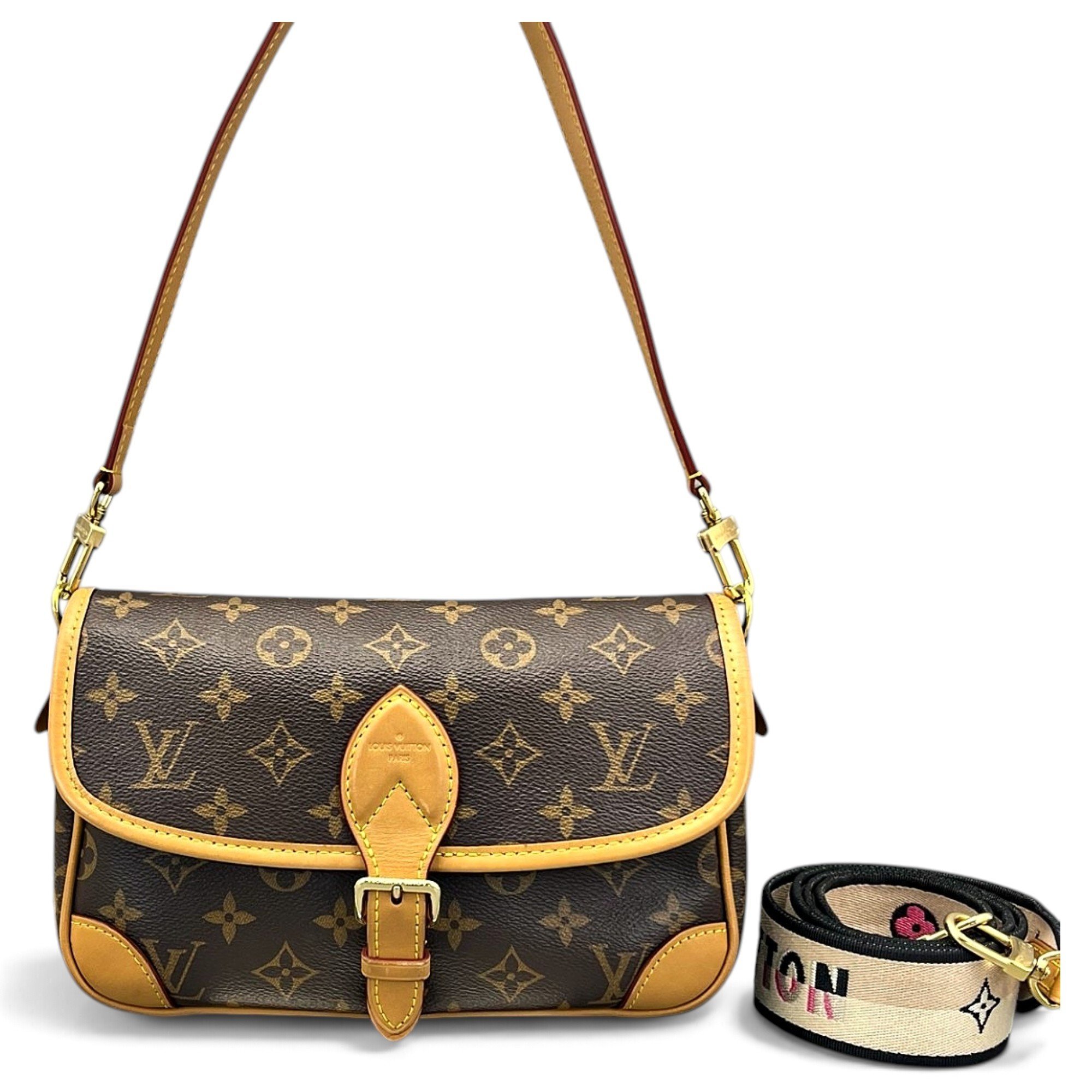 Diane leather crossbody bag
