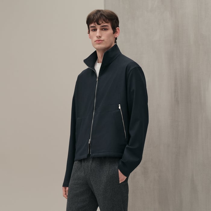 Ardoise Zipped Jacket Shirt