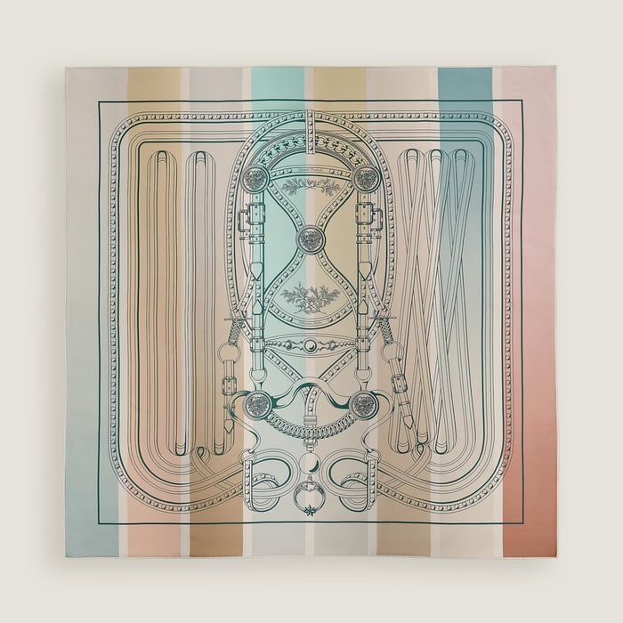 Grand Tralala Double Face Scarf 90