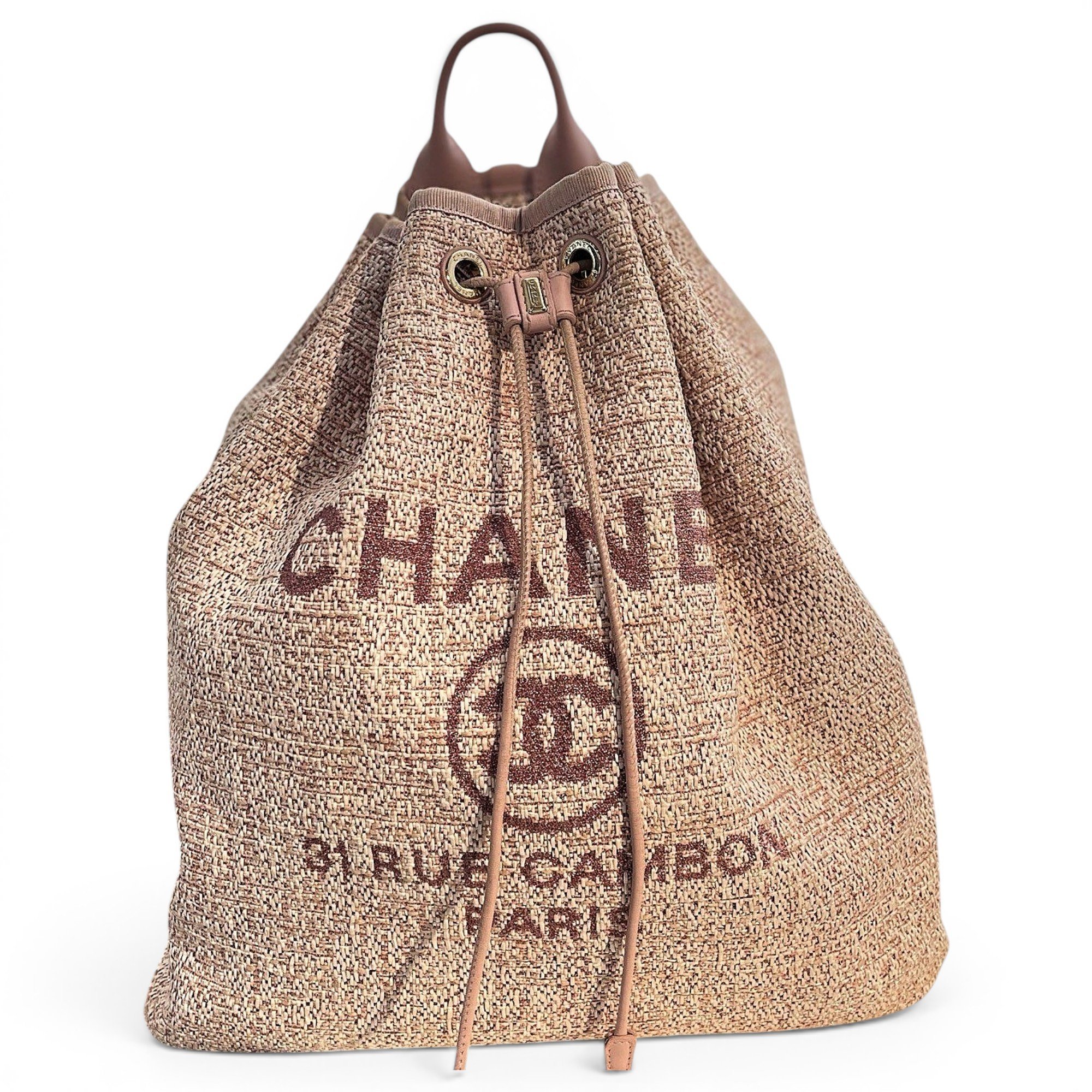 Deauville tweed backpack